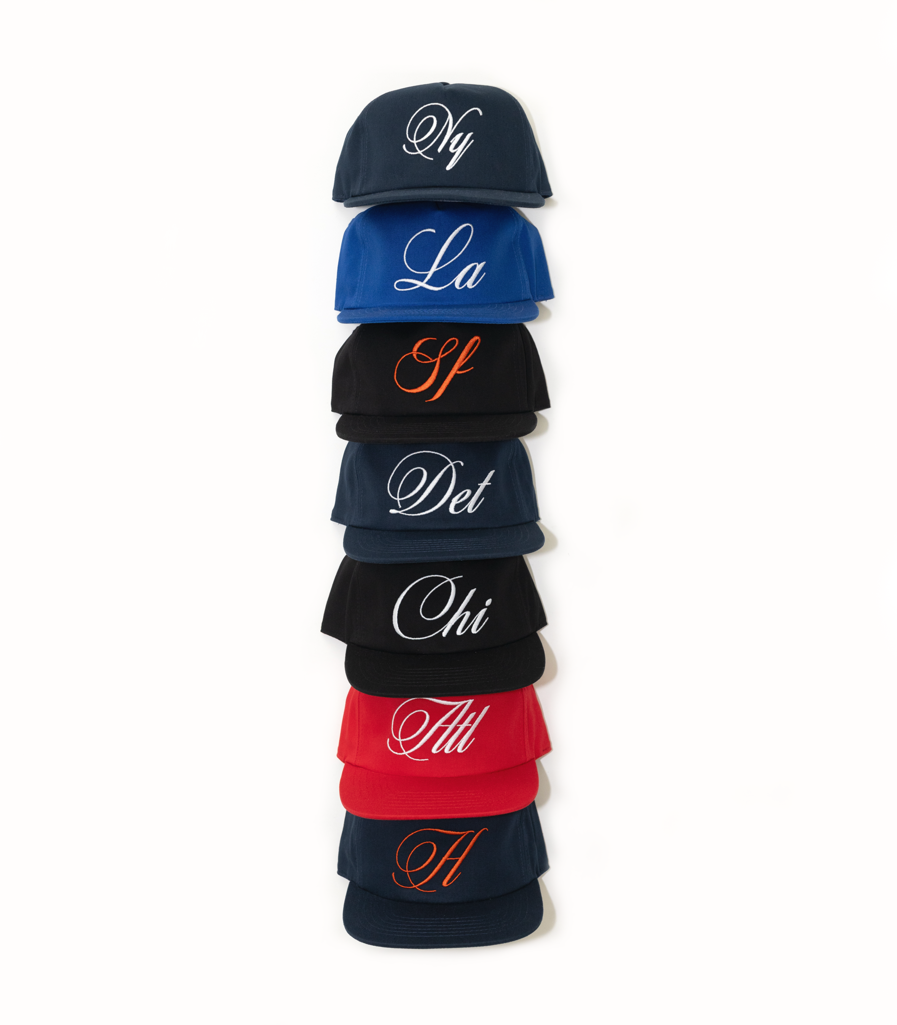 NEW YORK SCRIPT HAT (BLACK)