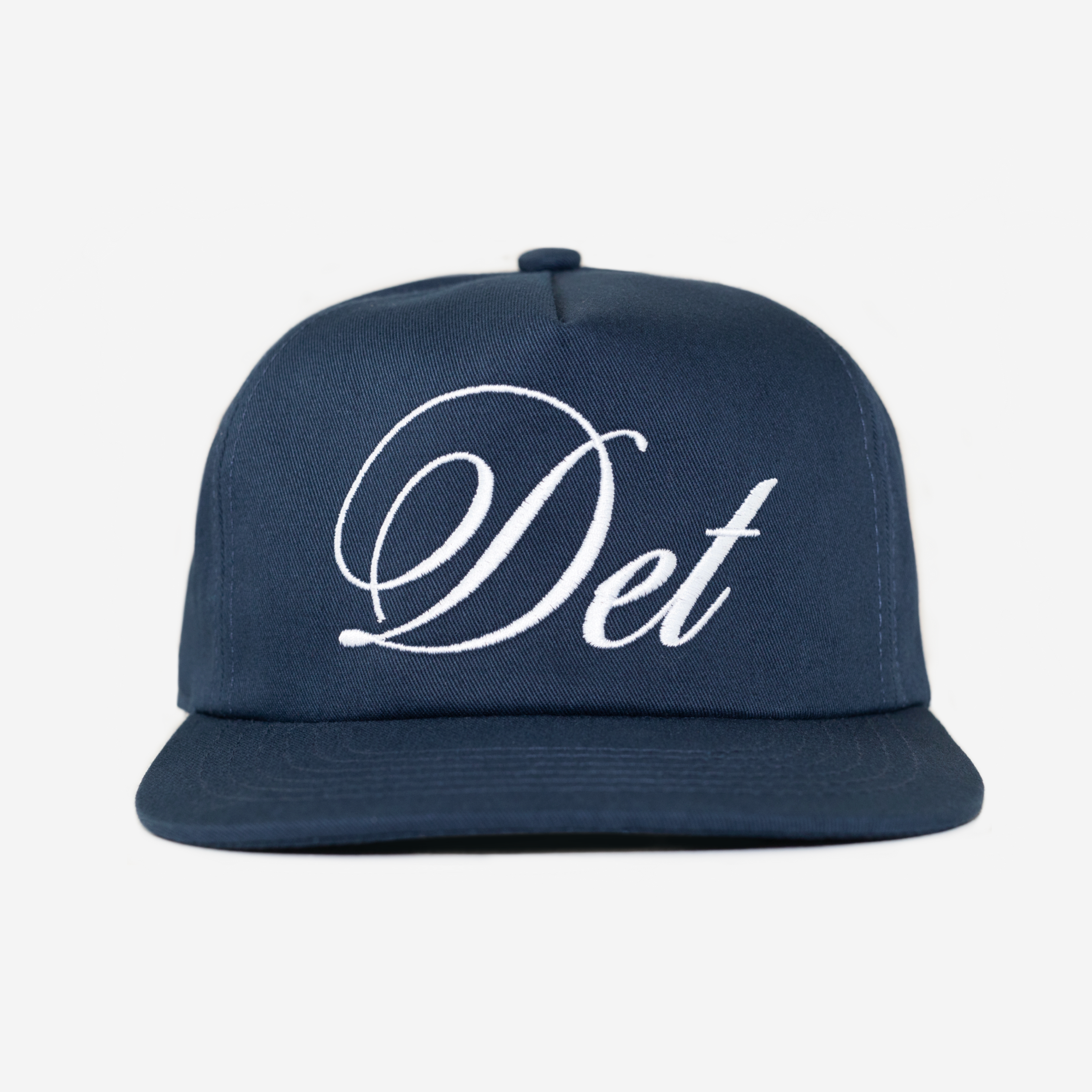 DETROIT SCRIPT HAT (NAVY)