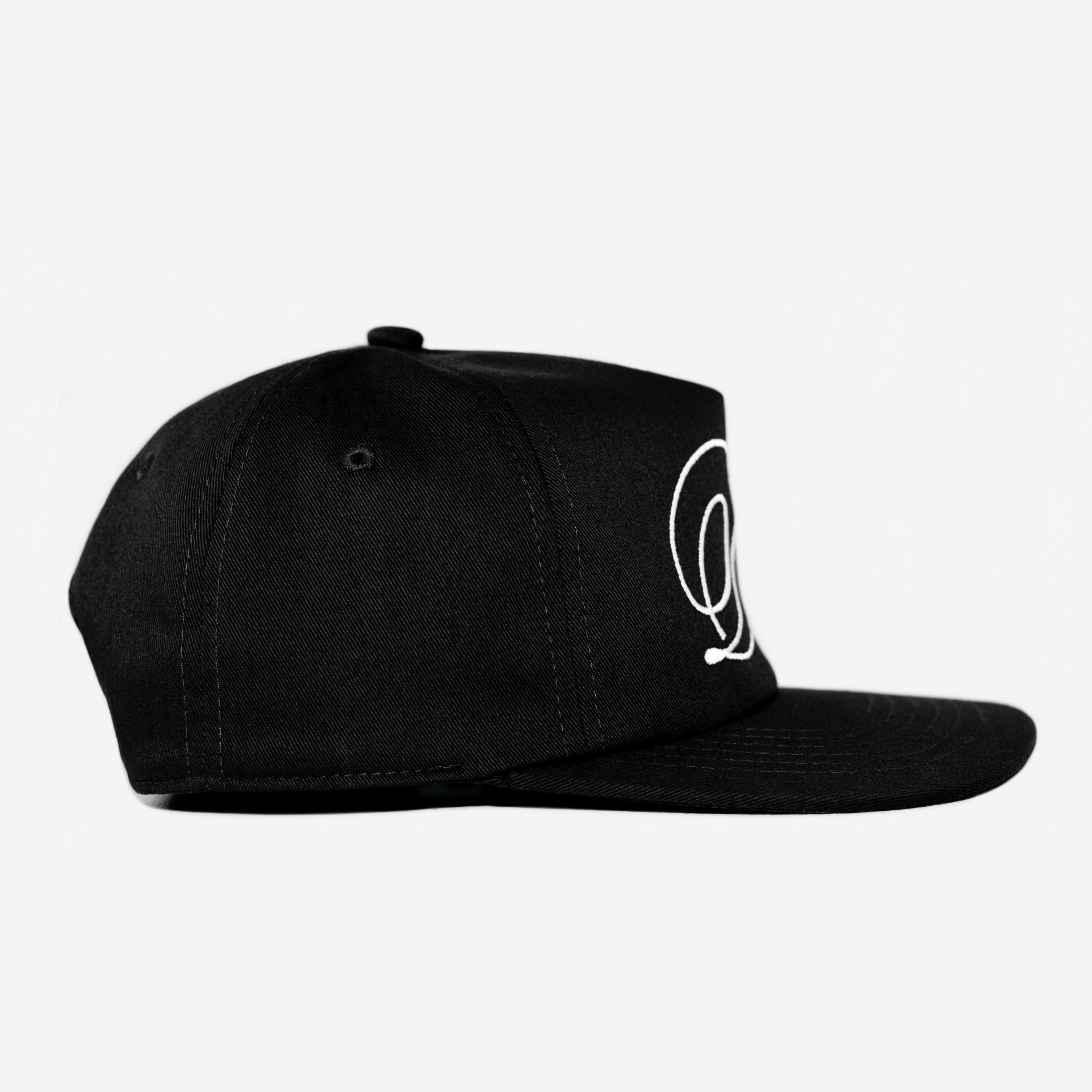 DETROIT SCRIPT HAT (BLACK)