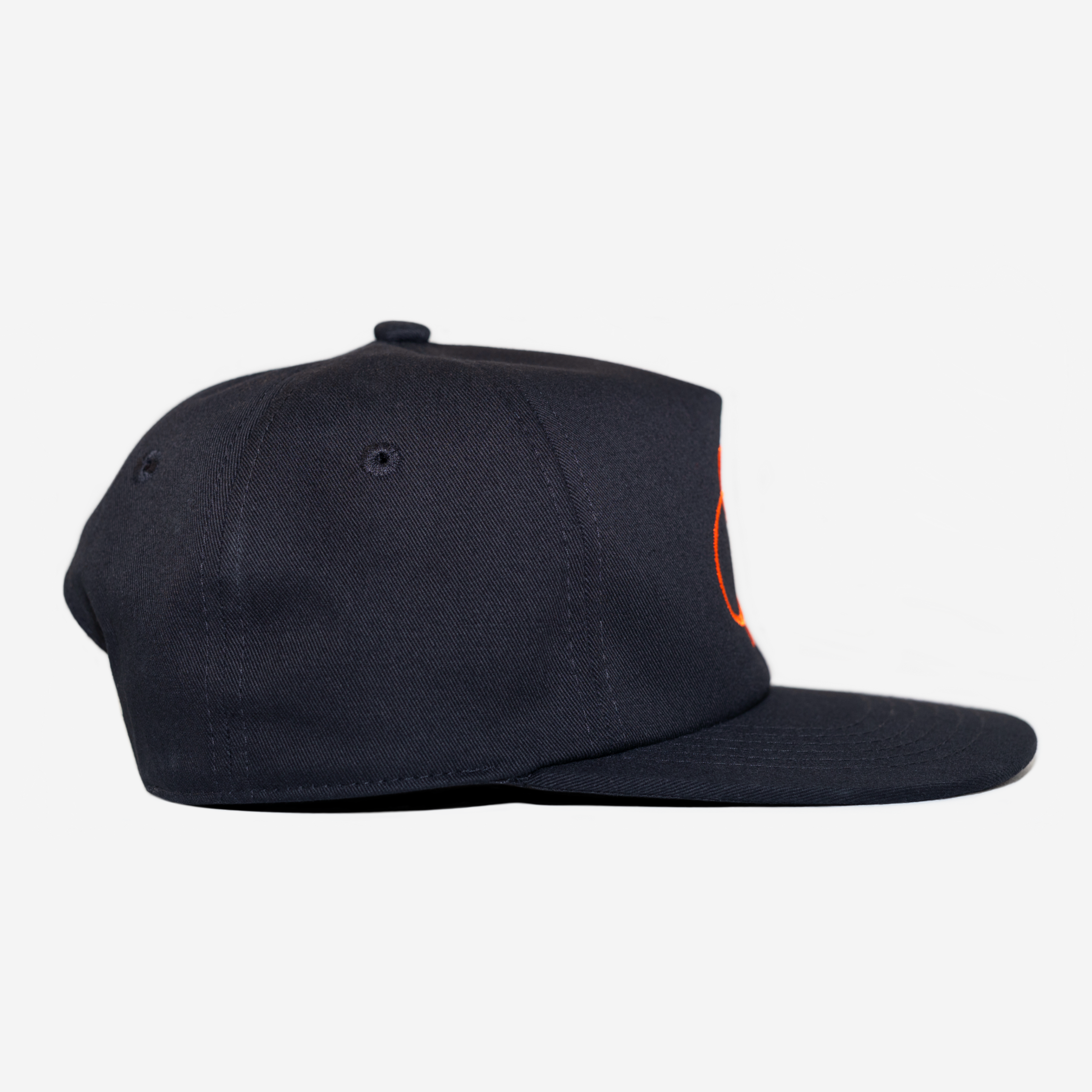 SAN FRANCISCO SCRIPT HAT (BLK/ORANGE)
