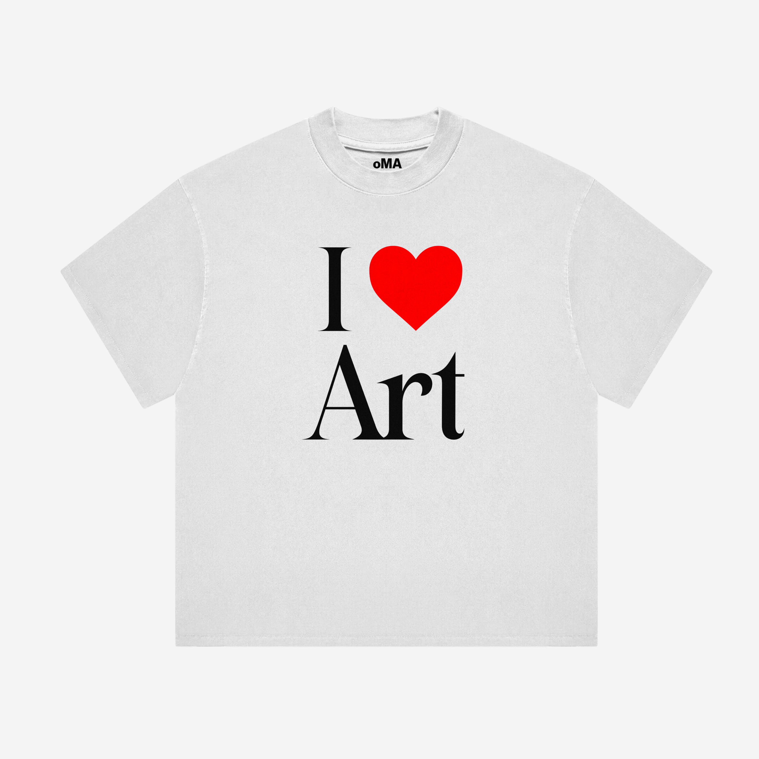 I LOVE ART TEE (WHITE)