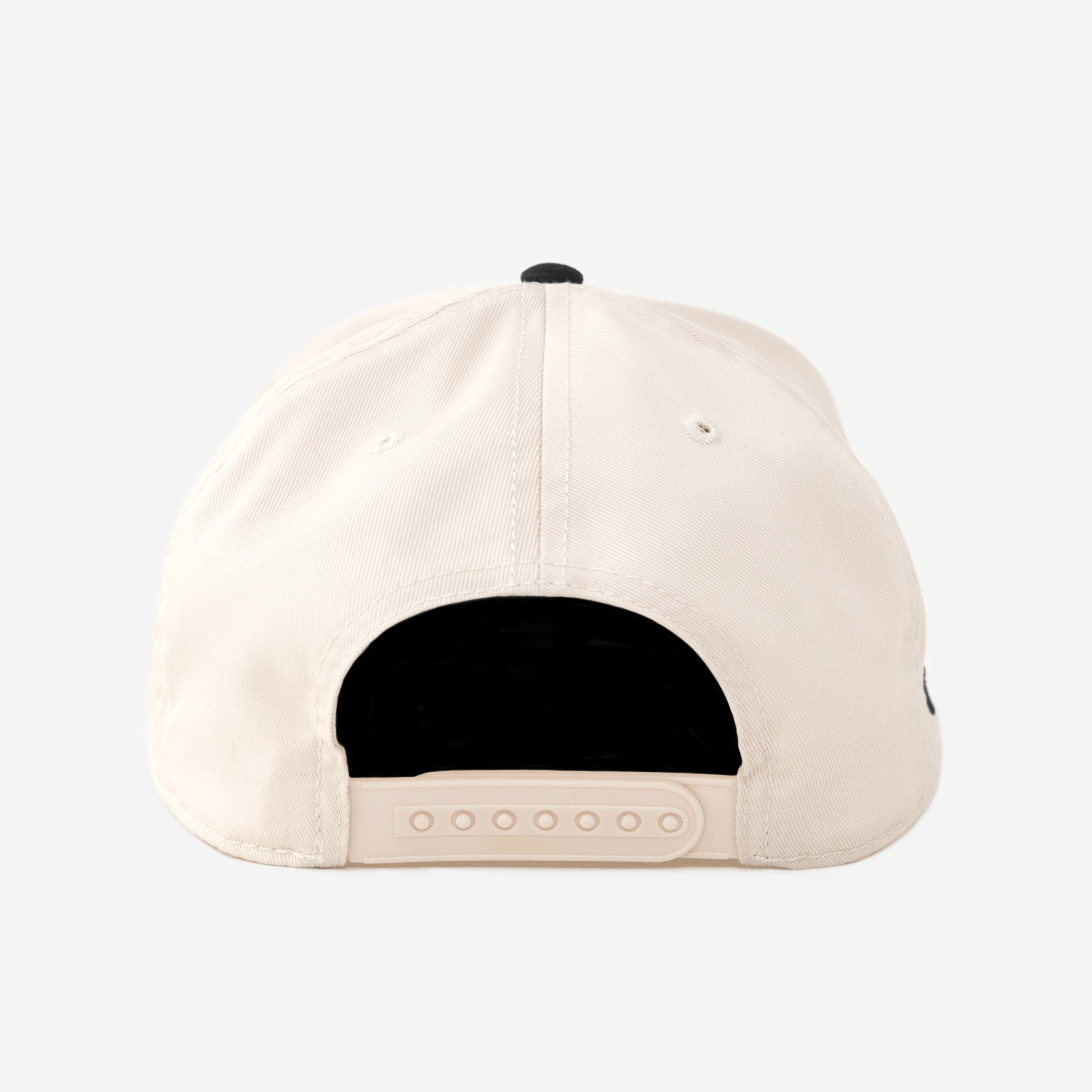 SF HAT CURVED BRIM (CREAM/BLACK)