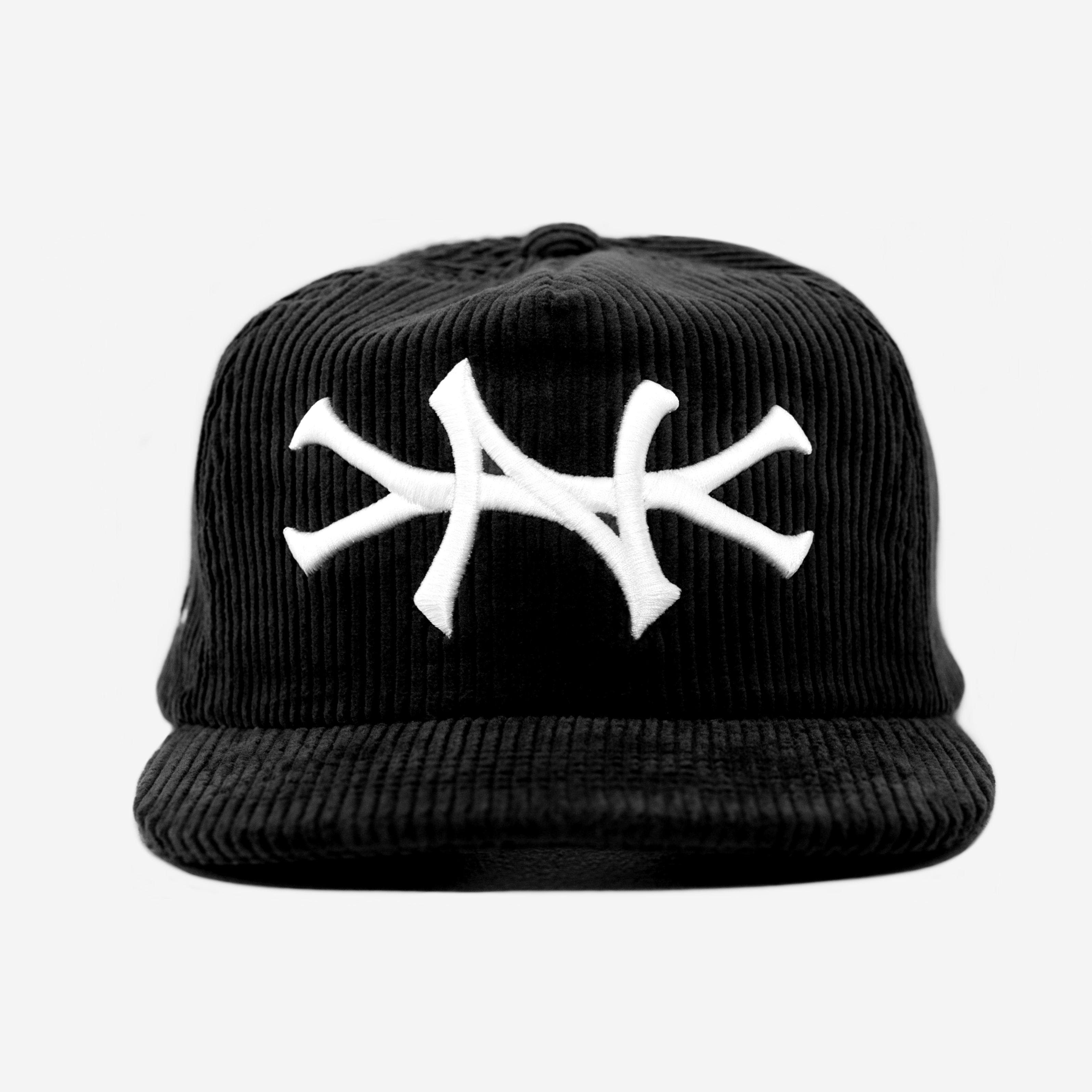 NY CORDUROY HAT (BLACK)