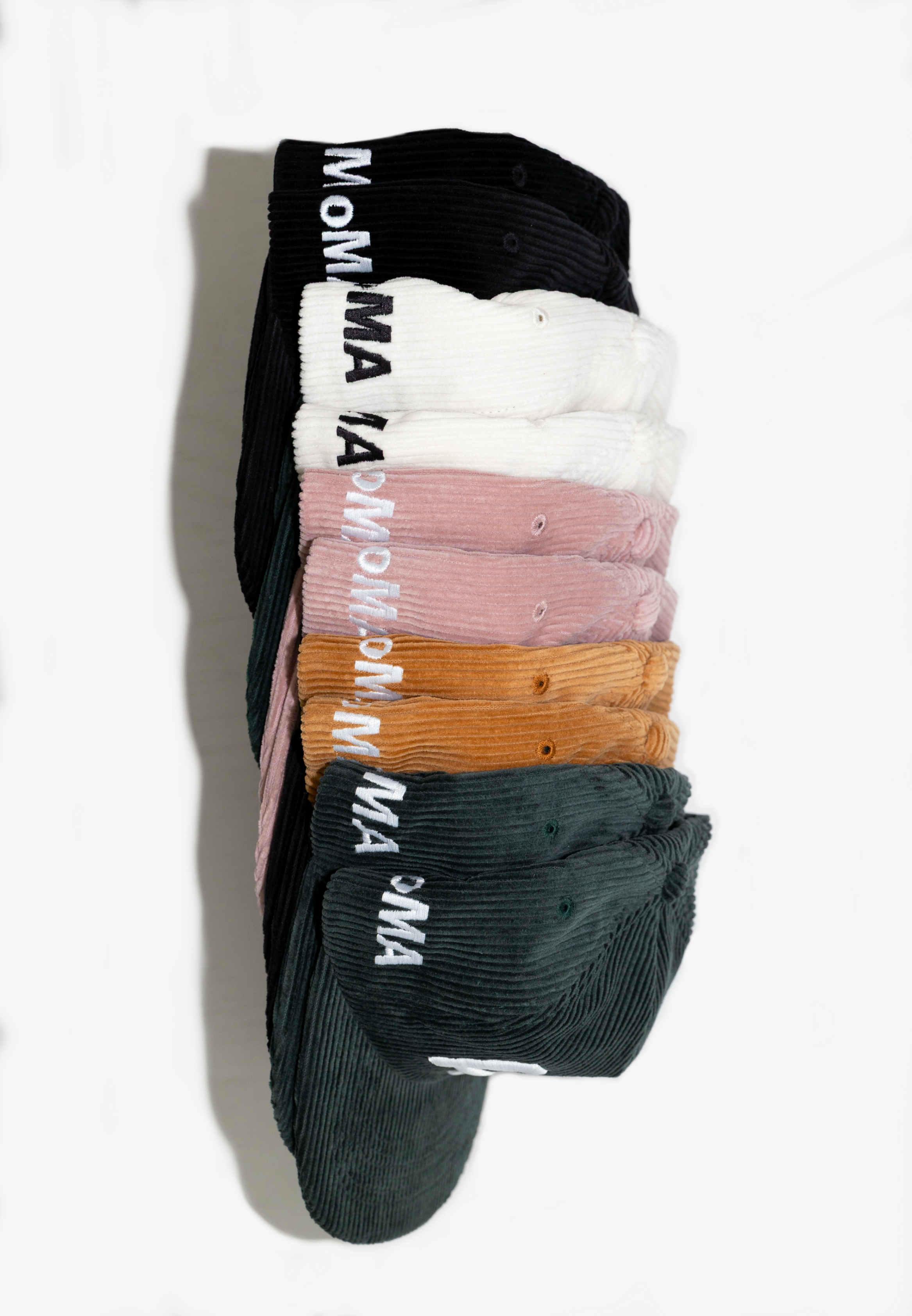 NY CORDUROY HAT (BLACK)