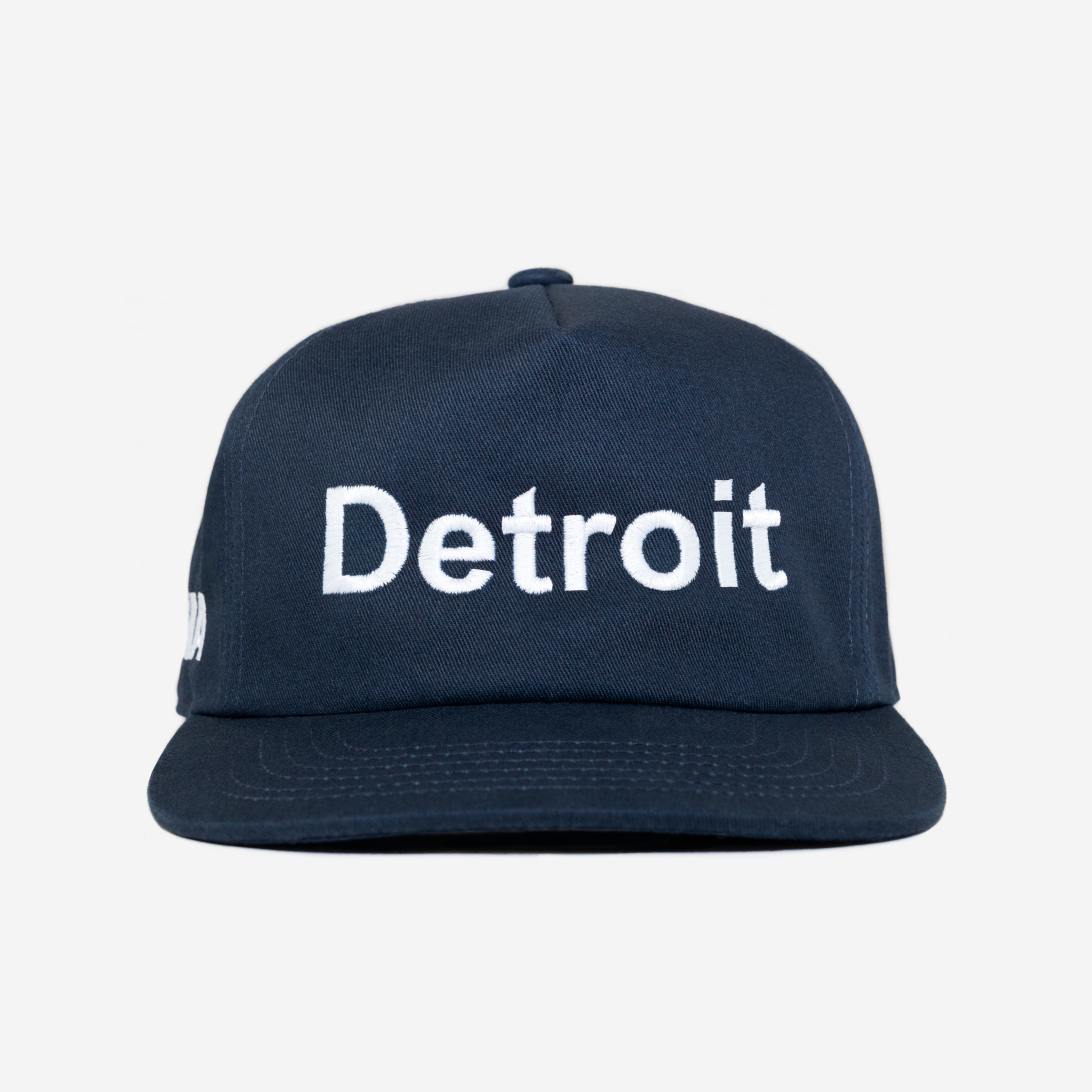 DETROIT TYPOGRAPHY HAT (BLUE)