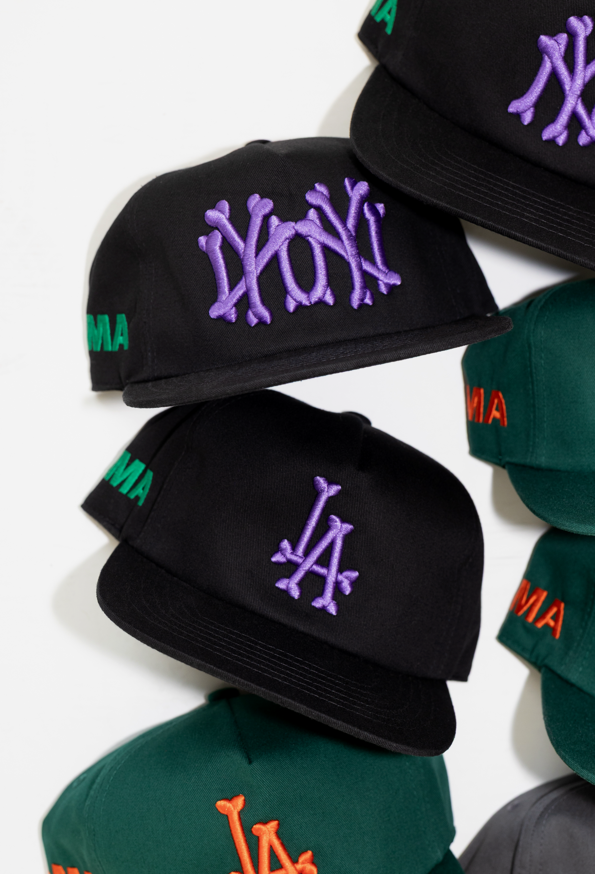 NY NY BONES HAT (MIDNIGHT)