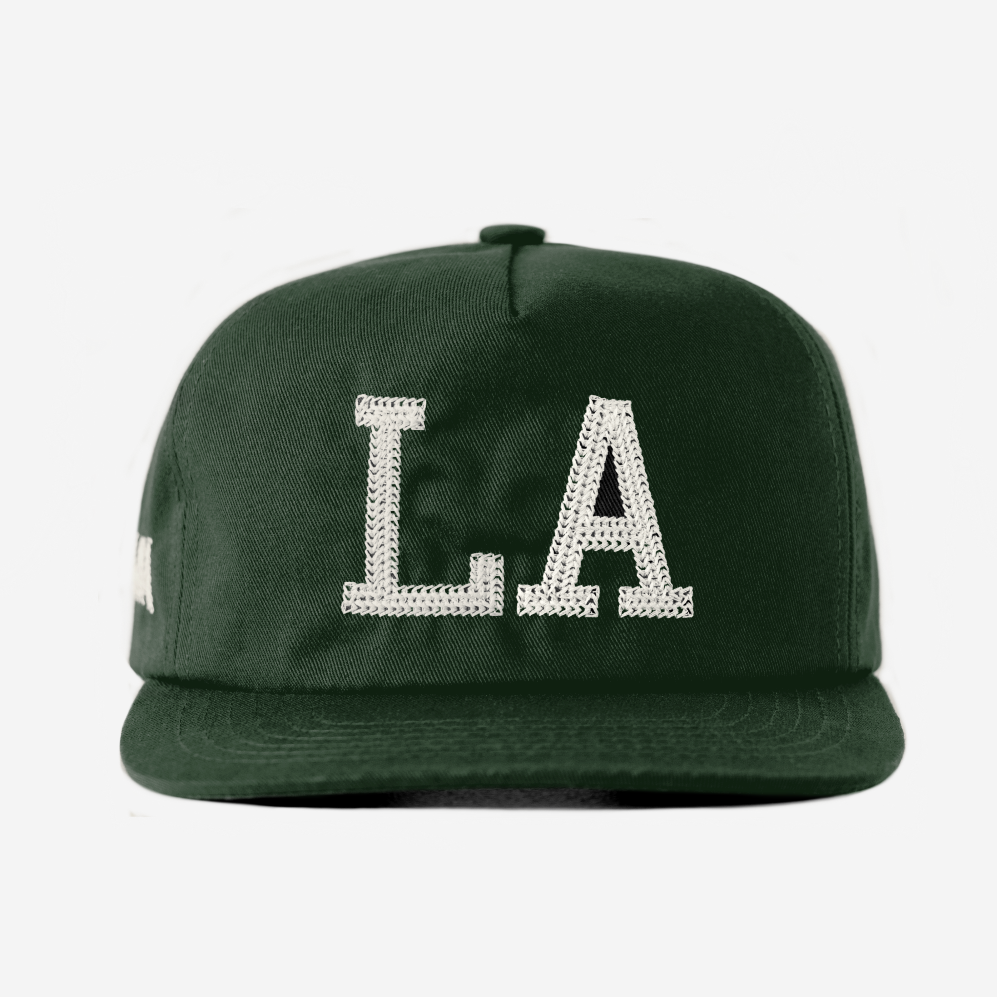 LA CHAIN STITCH HAT (PINE)