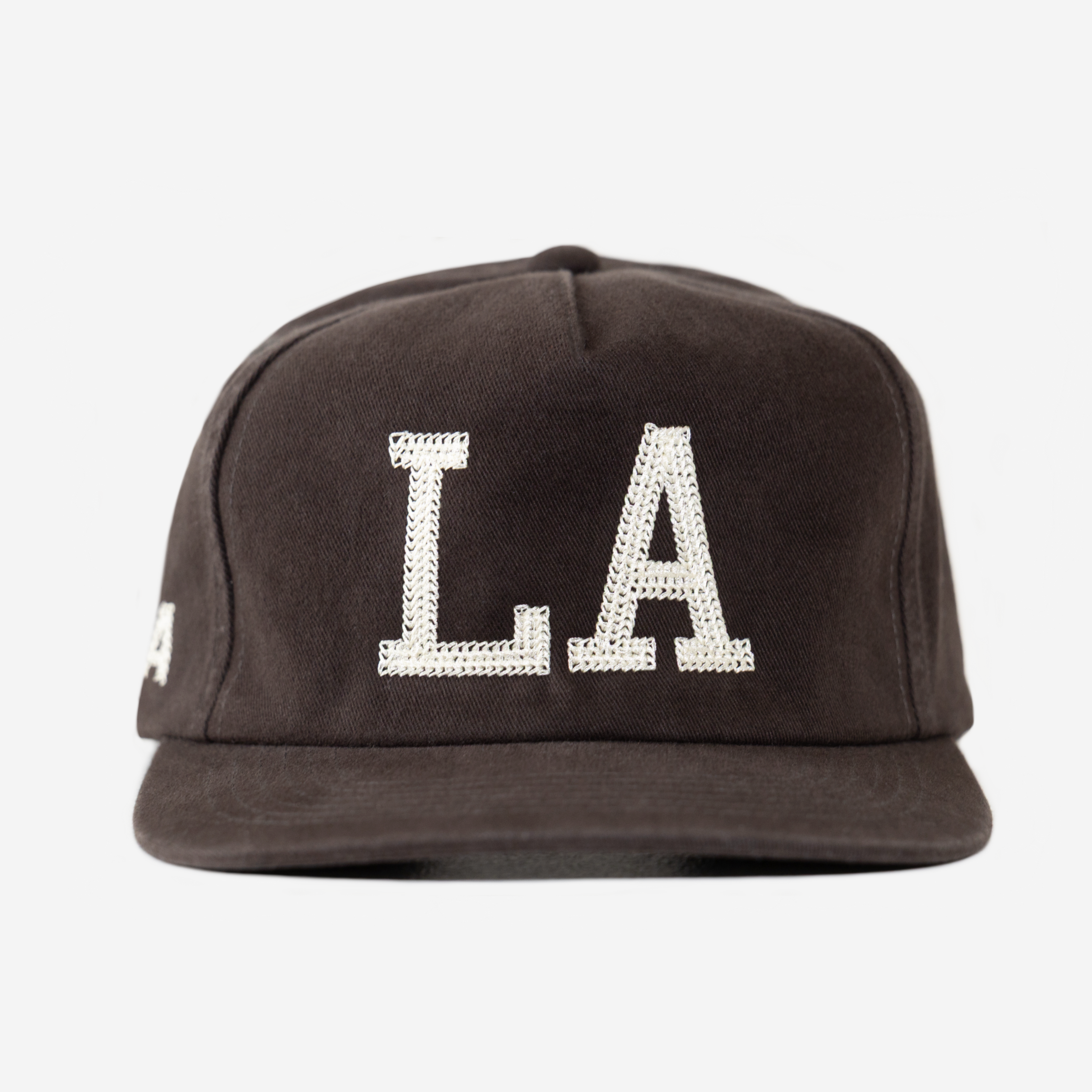 LA CHAIN STITCH HAT (VINTAGE BLACK)