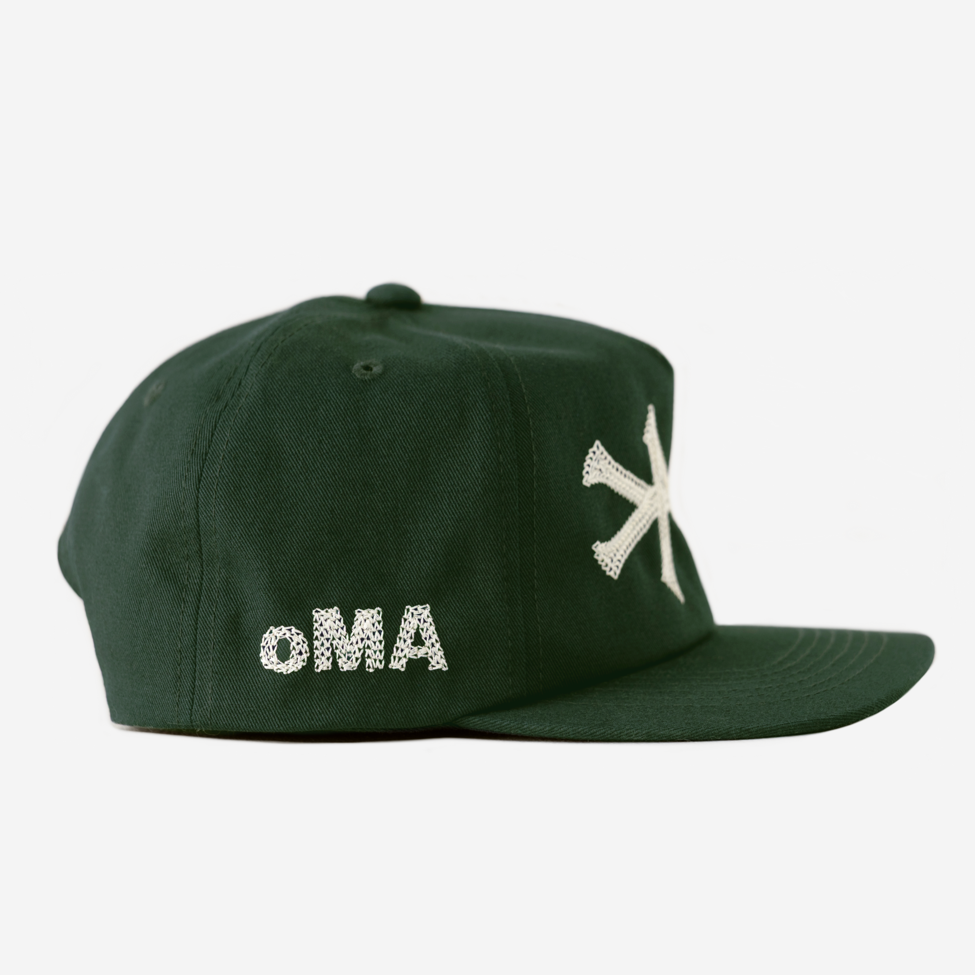 NY CHAIN STITCH HAT (PINE)