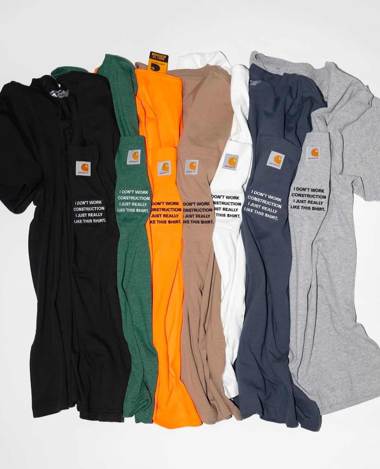IDWC CARHARTT TEE (WHITE)