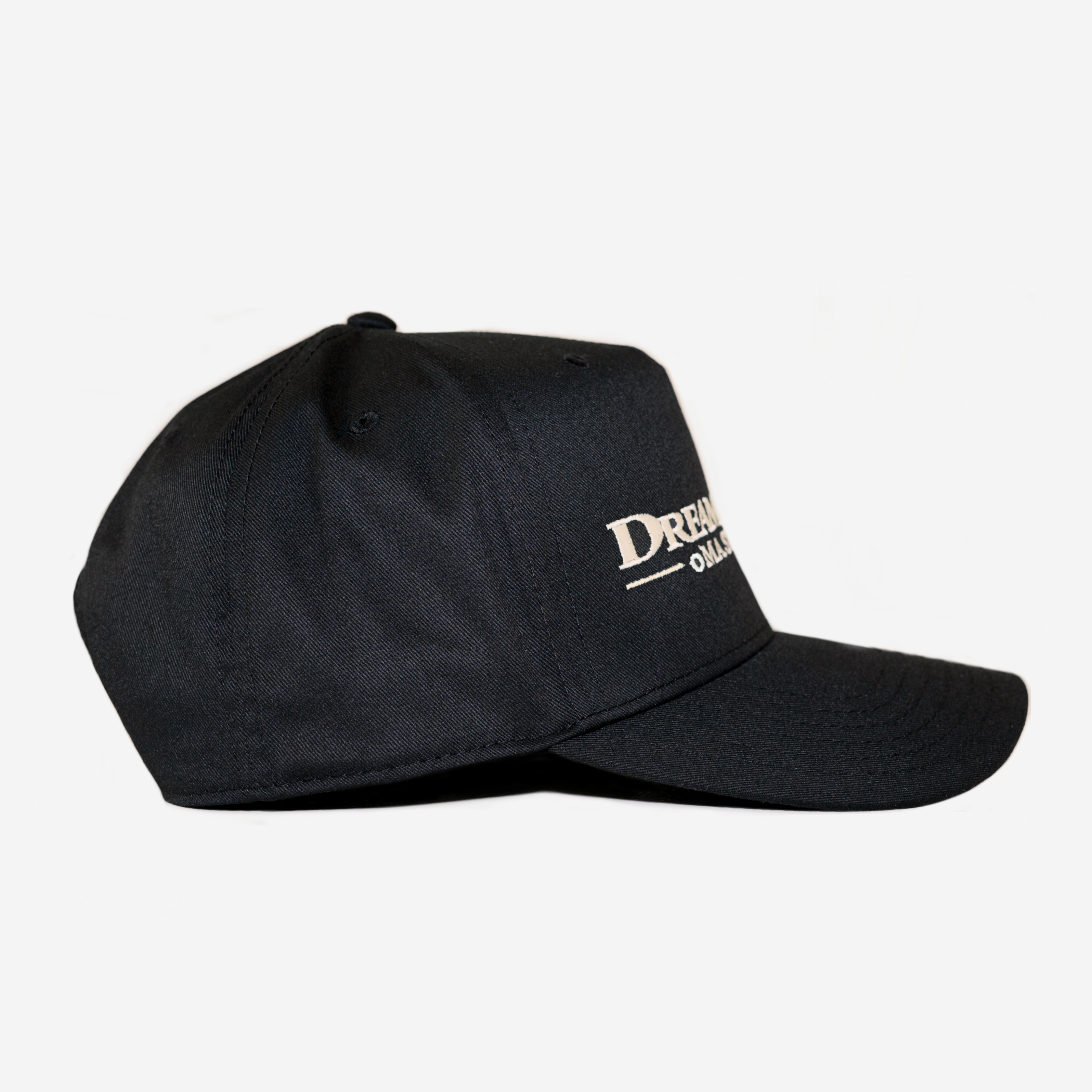 DREAMSWORK CURVED BRIM HAT (BLK/CRM)