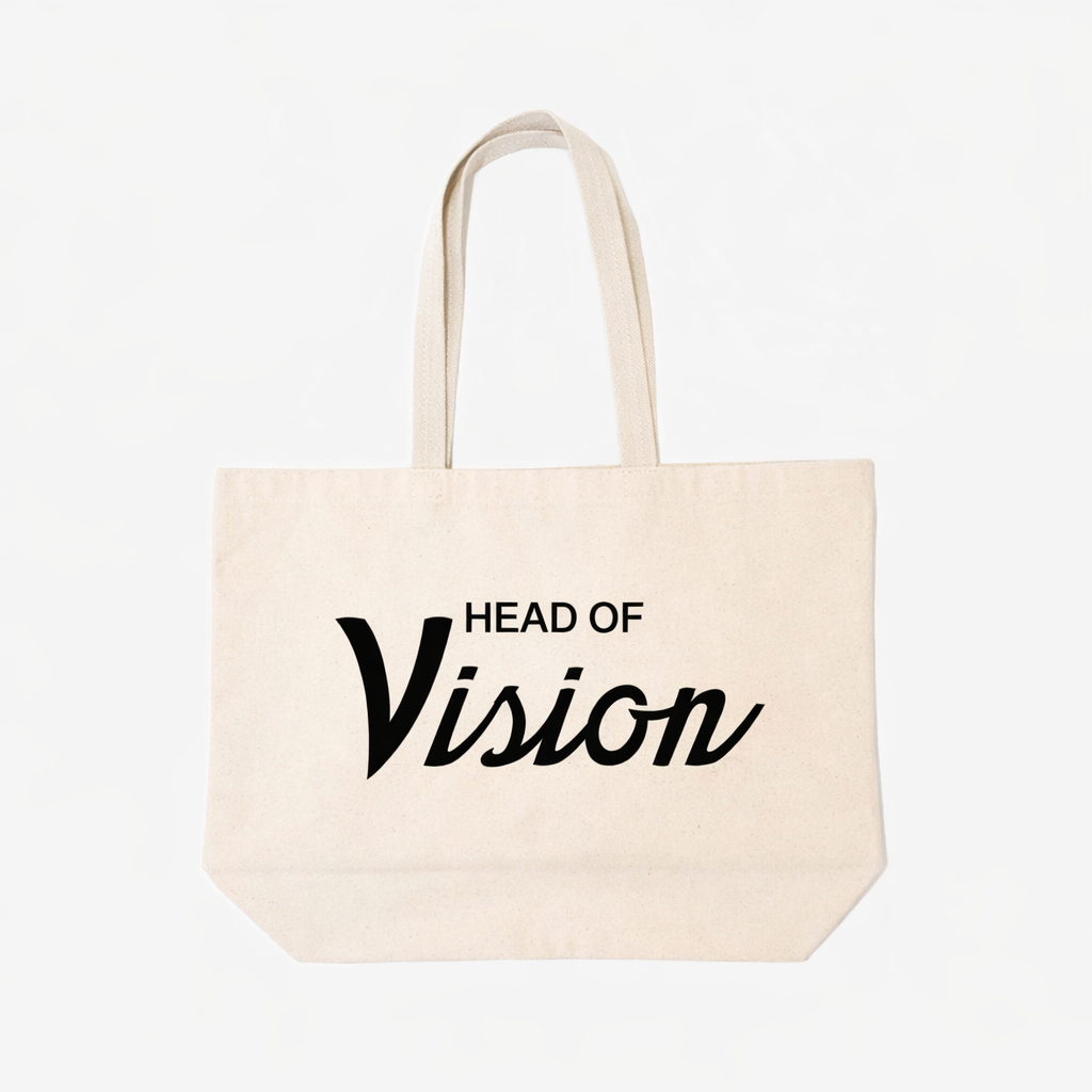 HEAD oF VISIoN THRoWBACK JUMBo ToTE BAG