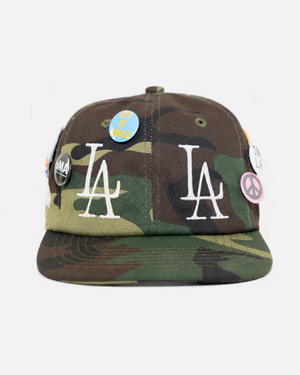 oLD LoS ANGELES BUTToN HAT (CAMo)