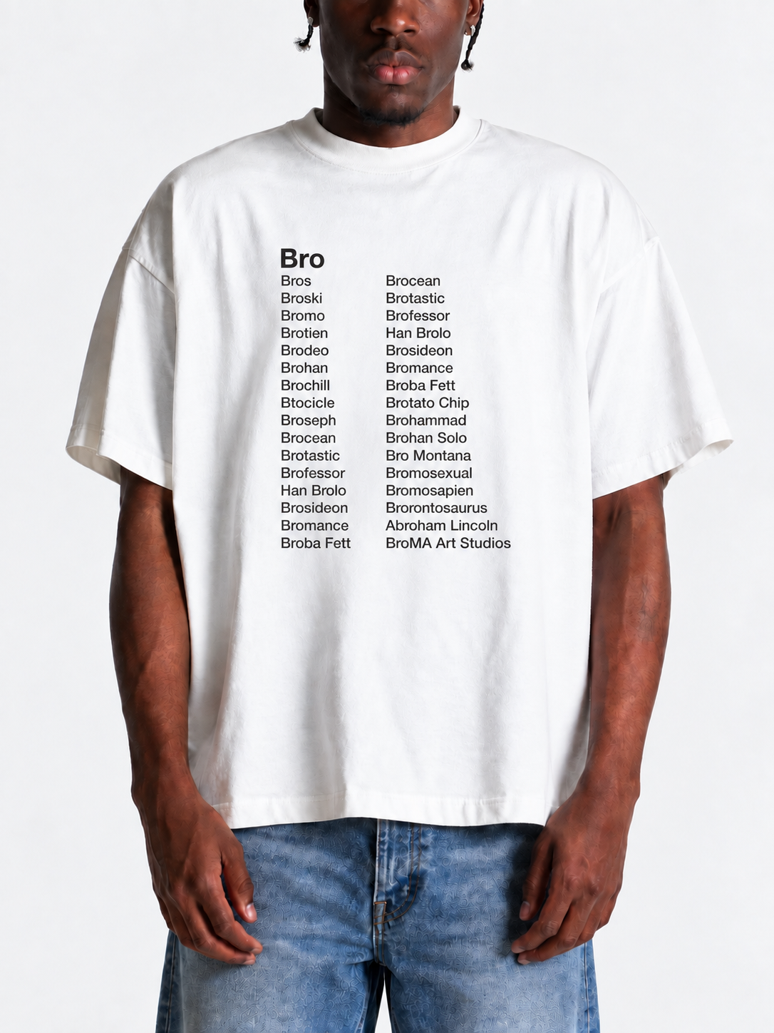 BRo T-SHIRT (WHITE)