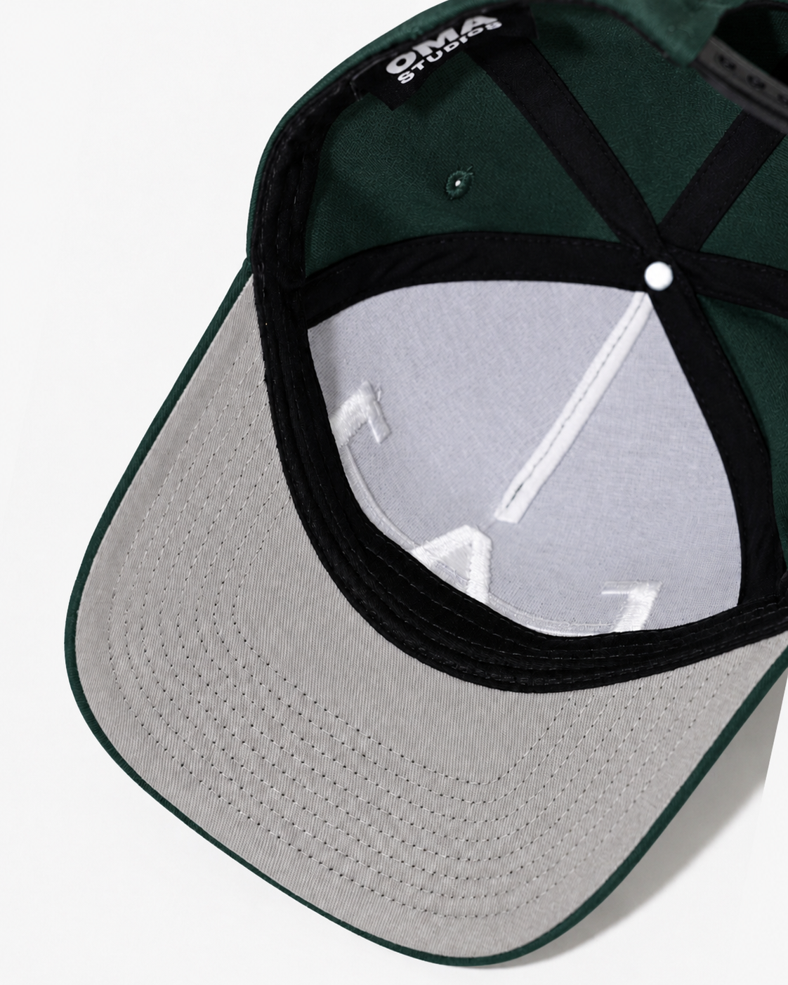 LoS ANGELES HAT GREY BRIM (PINE)