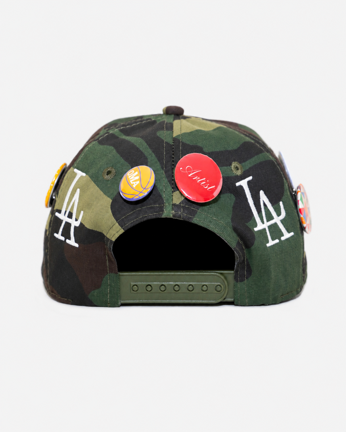 oLD LoS ANGELES BUTToN HAT (CAMo)