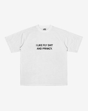 FLY SHIT T-SHIRT (WHITE)
