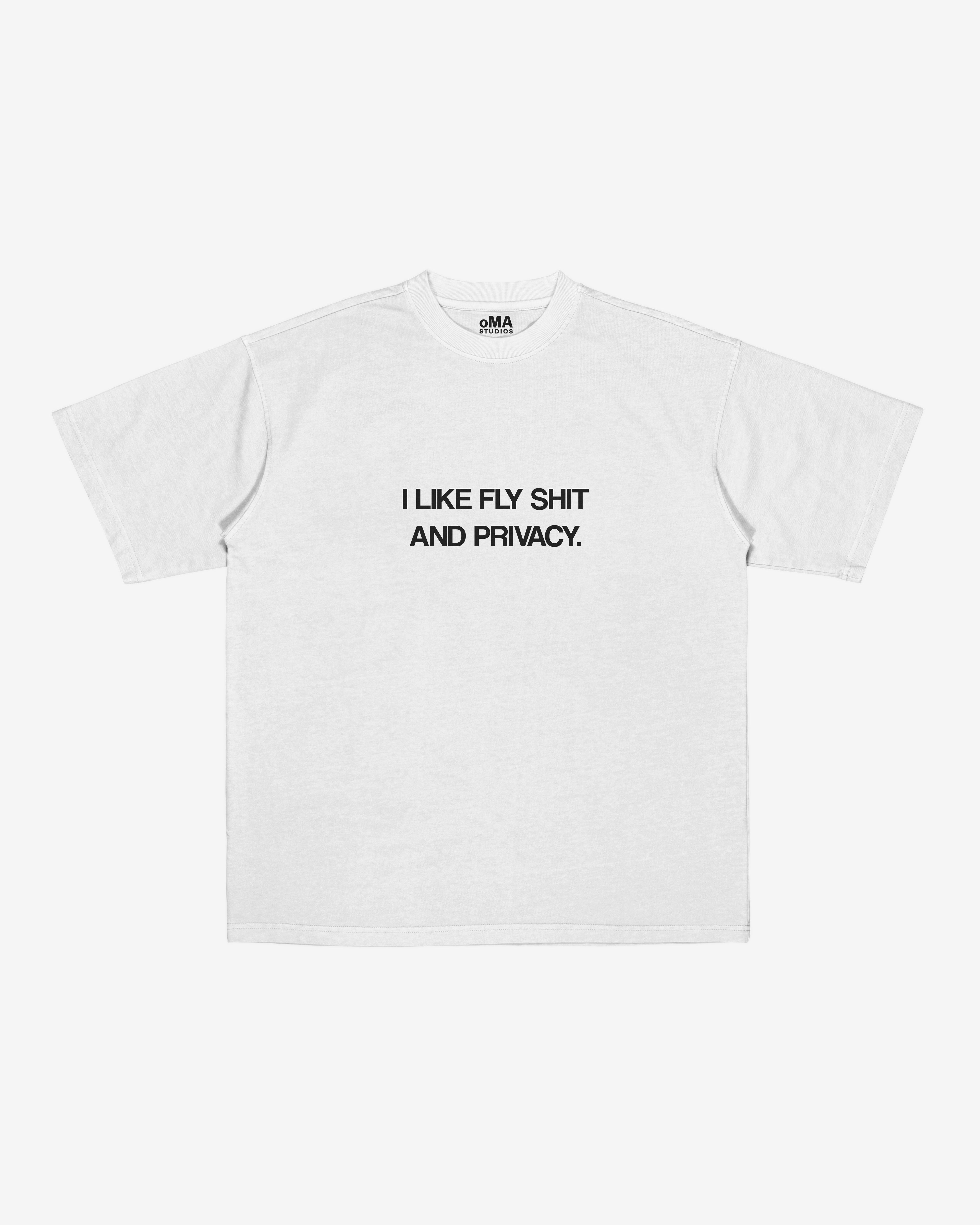 FLY SHIT T-SHIRT (WHITE)
