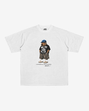 LoS ANGELES CAPYBARA T-SHIRT (WHITE)