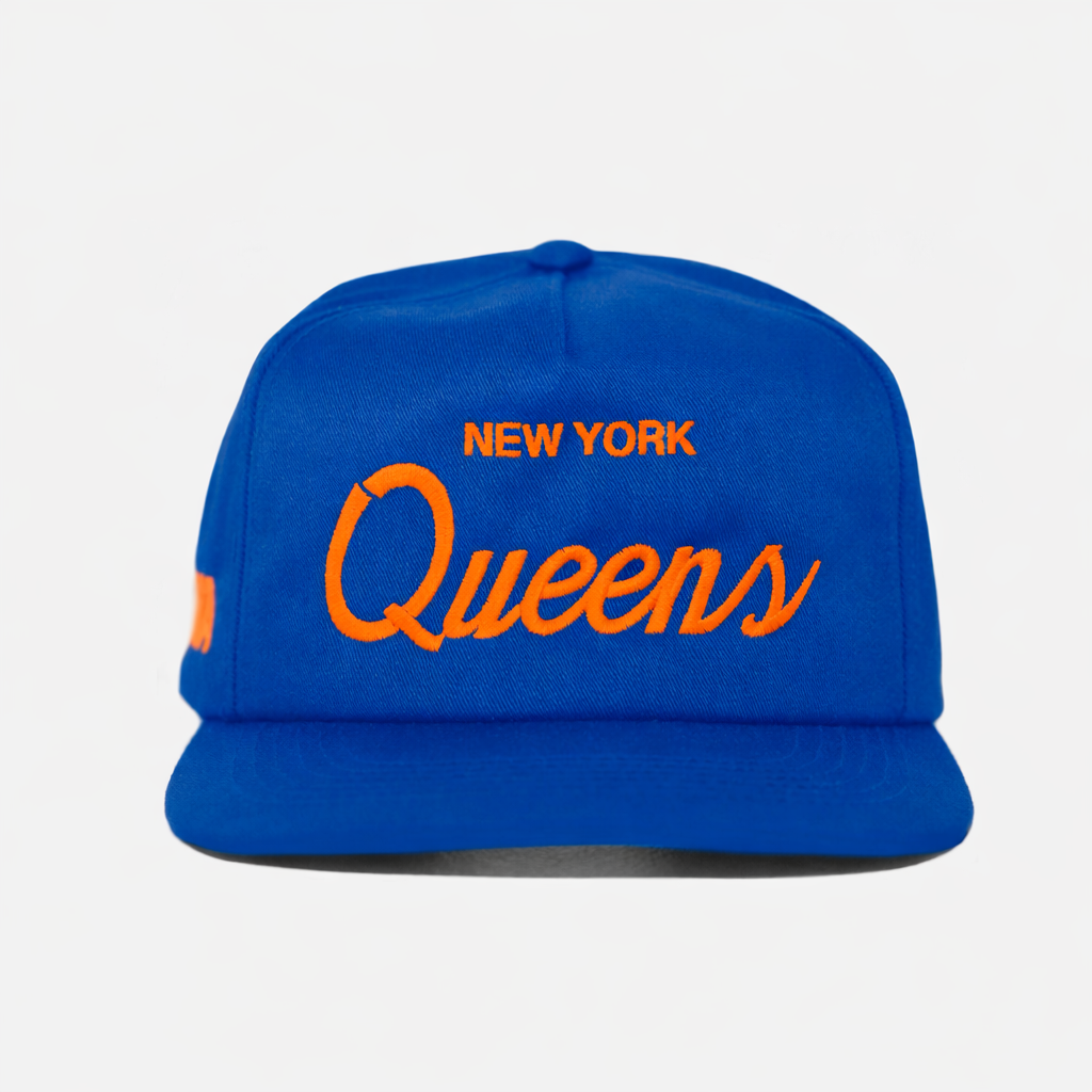 QUEENS, NEW YoRK THRoWBACK HAT (RoYAL)