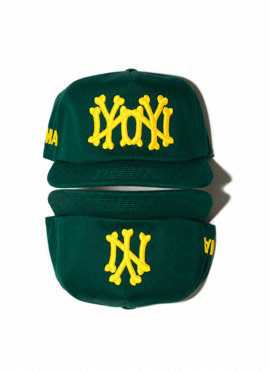 NY NY BRASIL BONES HAT (GREEN)