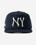 NY CHAIN STITCH HAT (NAVY)