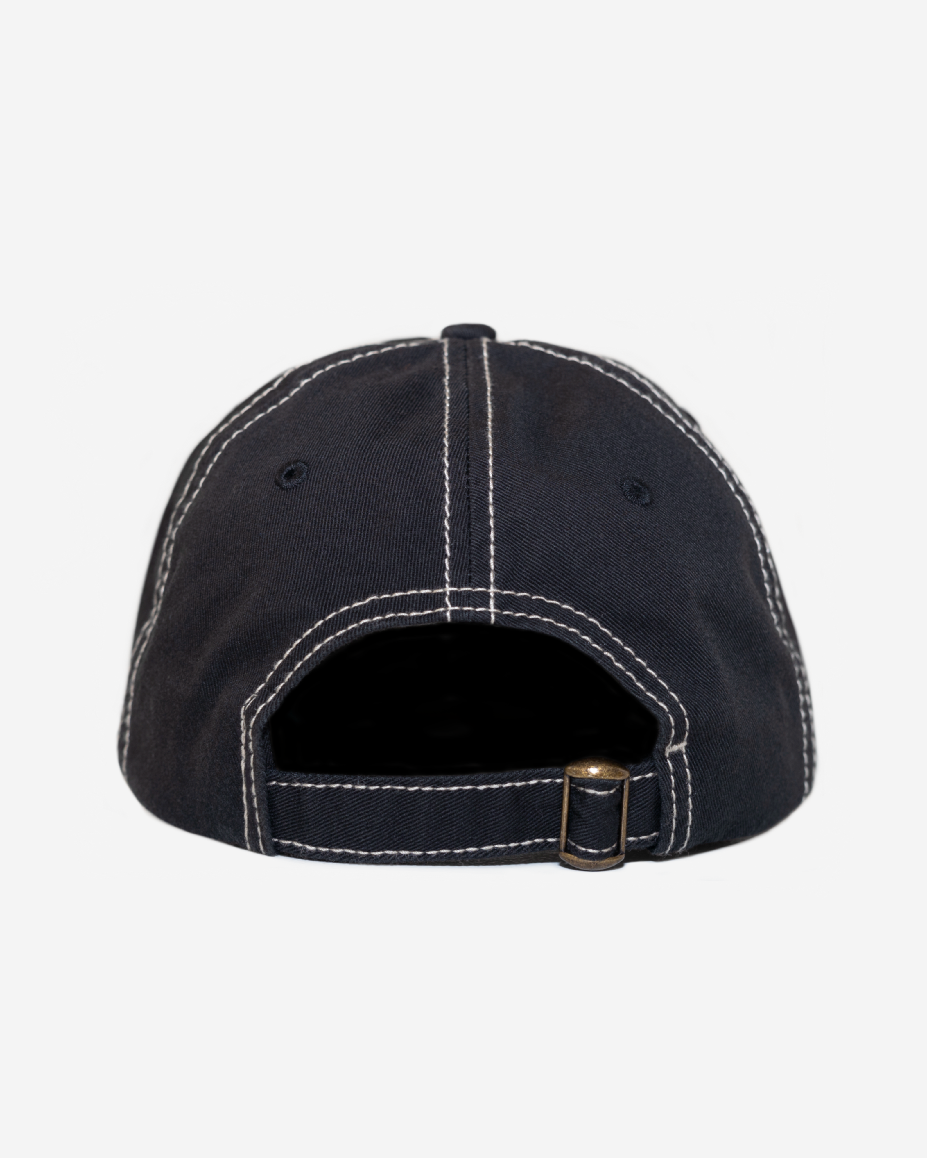 ARCH LoGo CoNTRAST STITCH HAT (BLK/CRM)