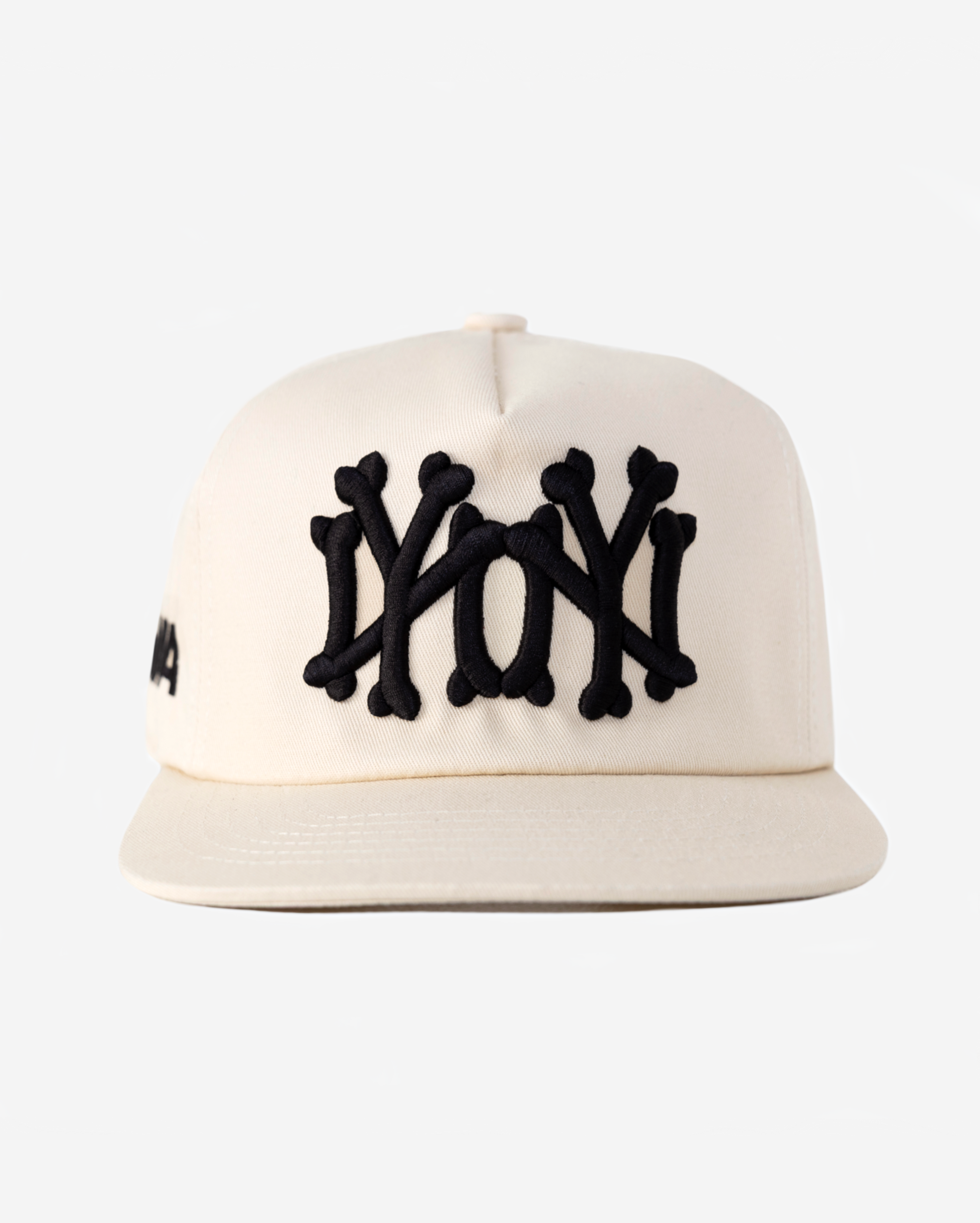 NY NY BoNES HAT (CREAM)