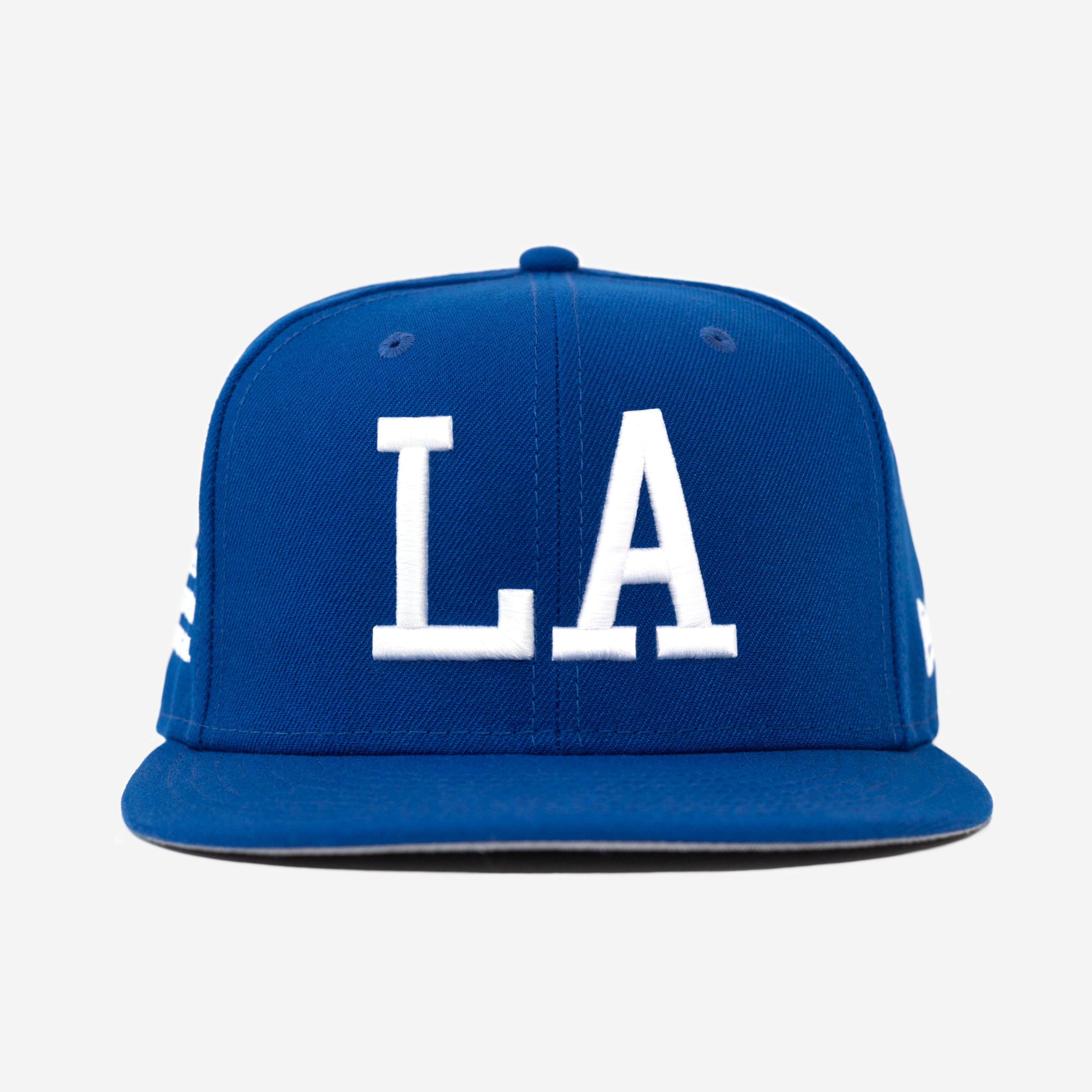 LA "I DON'T WATCH BASEBALL" FITTED HAT (BLUE)