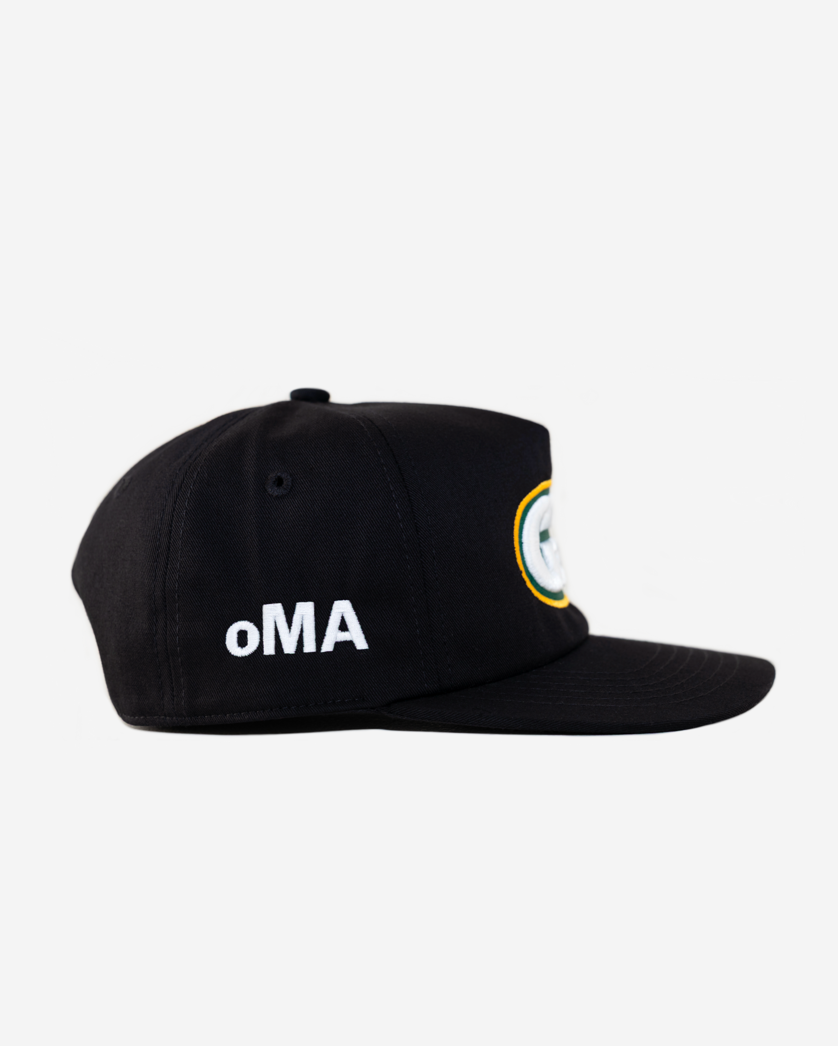 GREEN BAY DoUBLE G HAT (BLACK)