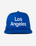 LoS ANGELES TYPoGRAPHY HAT (BLUE)