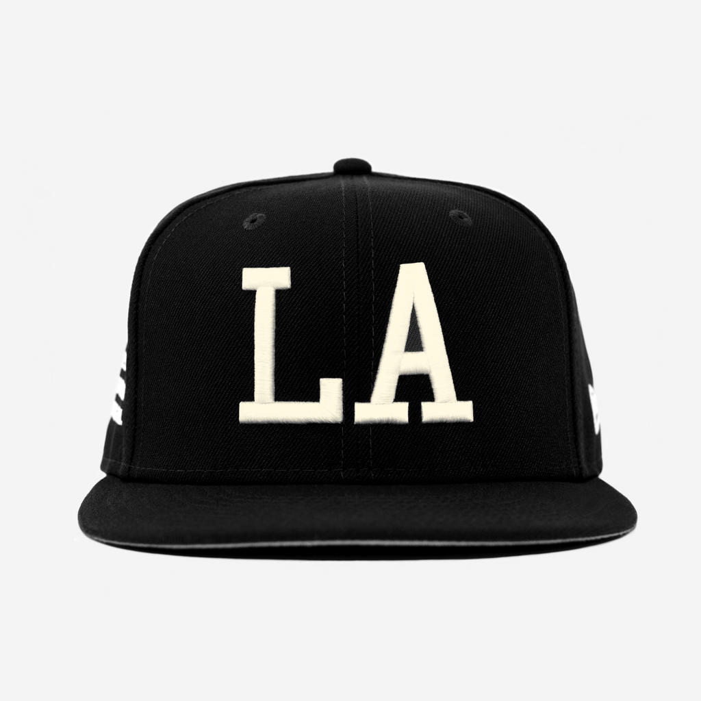 LA "I DON'T WATCH BASEBALL" FITTED HAT (CREAM)