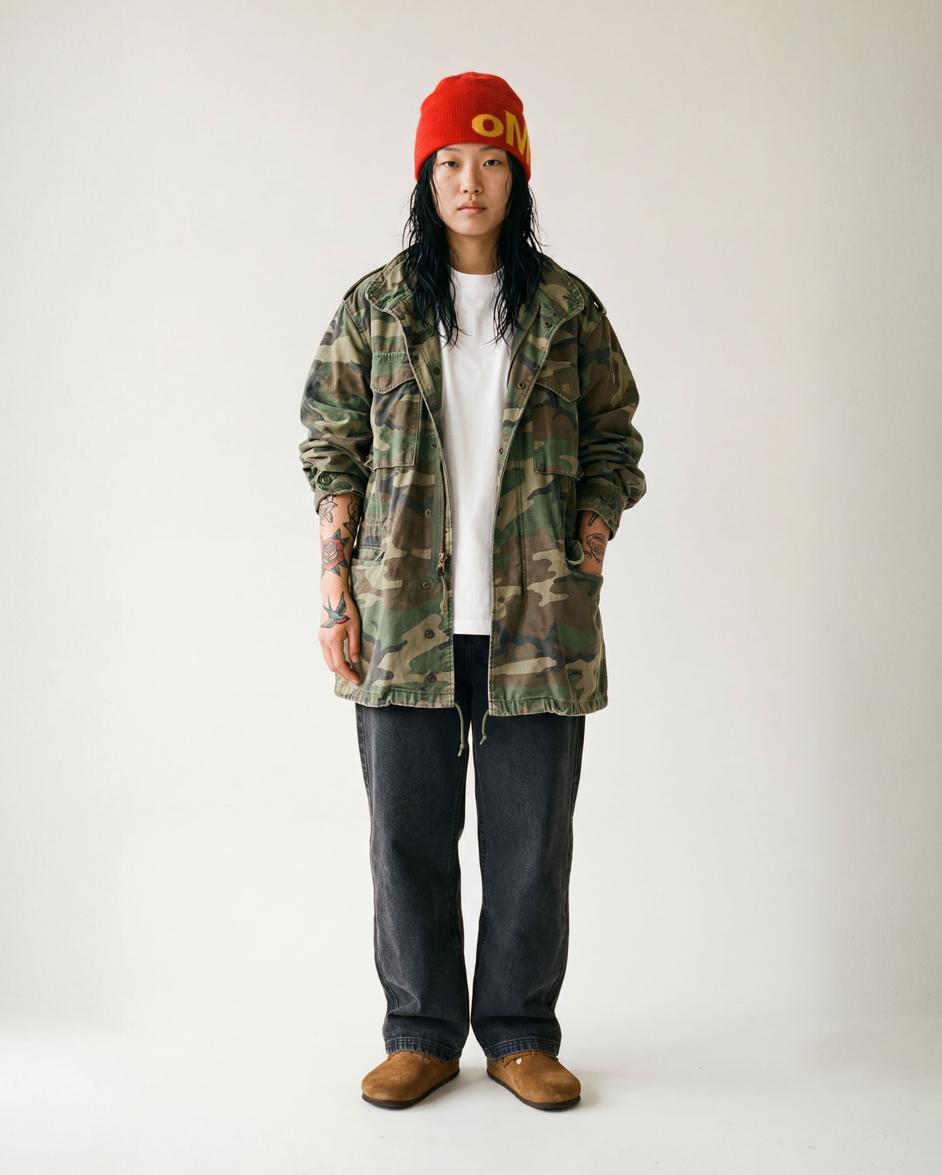 MoHAIR LoGo SKULLY (CHILI)