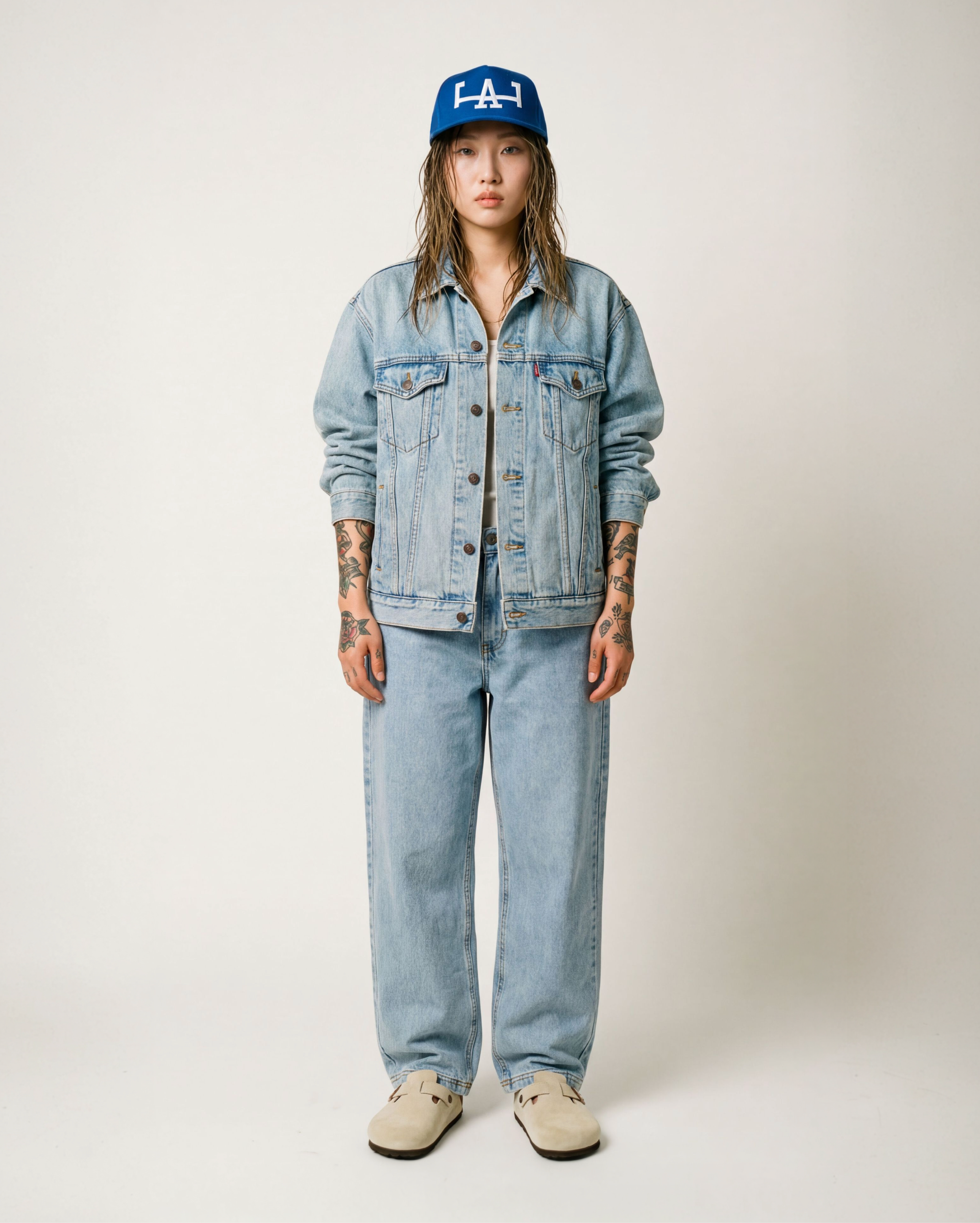 LoS ANGELES HAT (BLUE)