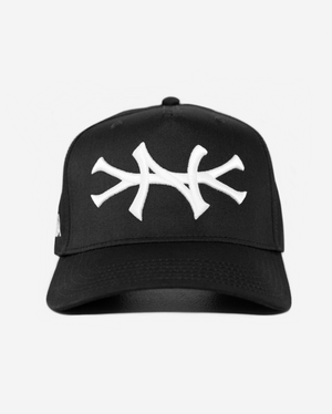 NEW YoRK HAT CURVED BRIM (BLACK)