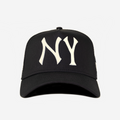 NY NEW ERA TRUCKER HAT (CREAM)