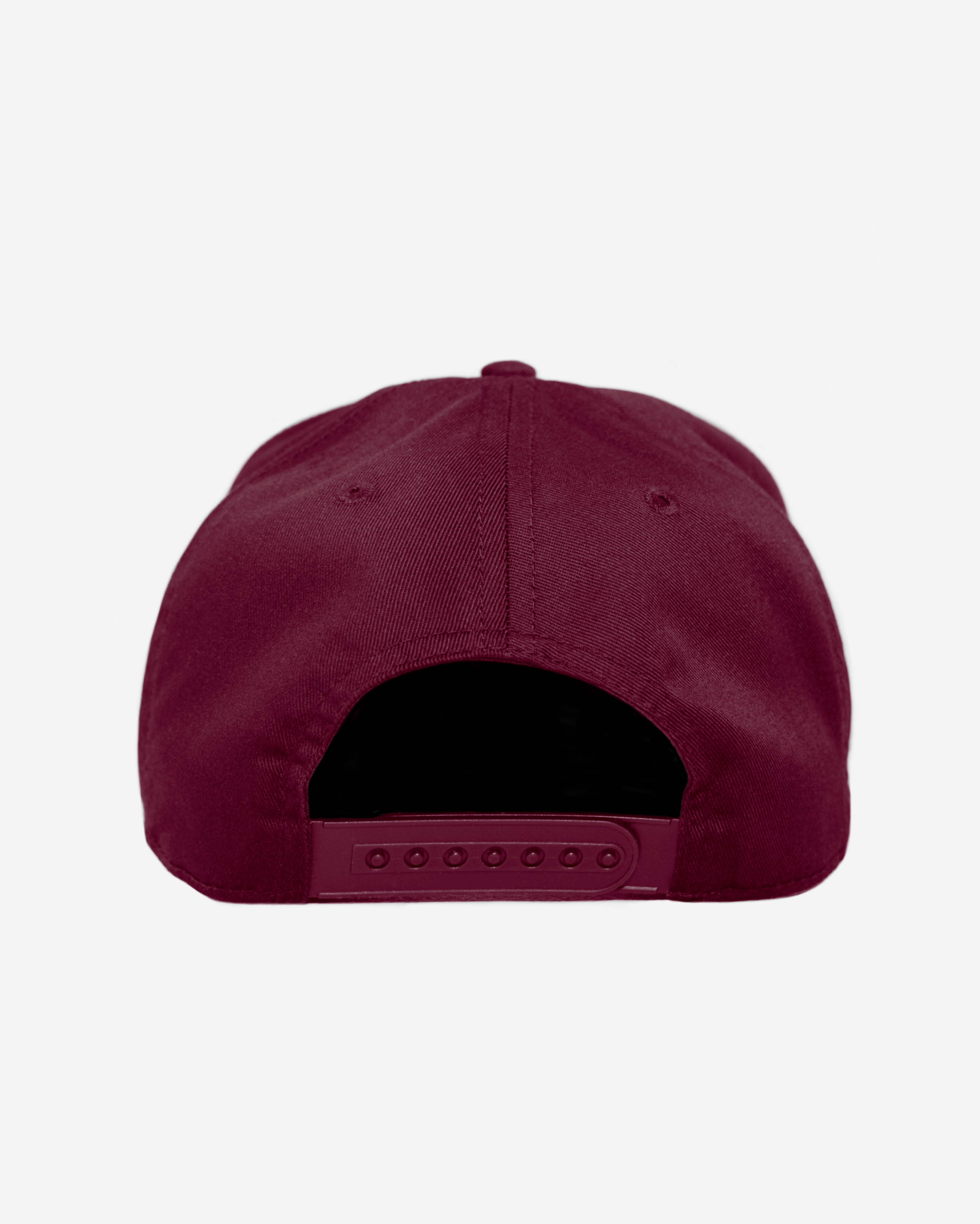 NEW YoRK HAT CURVED BRIM (BURGUNDY)