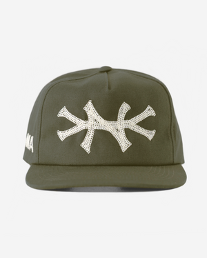 NEW YoRK CHAIN STITCH HAT (ARMY)