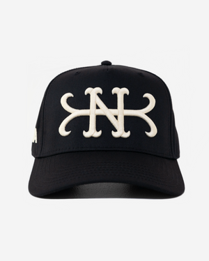 QUEENS NY HAT CURVED BRIM (CREAM)