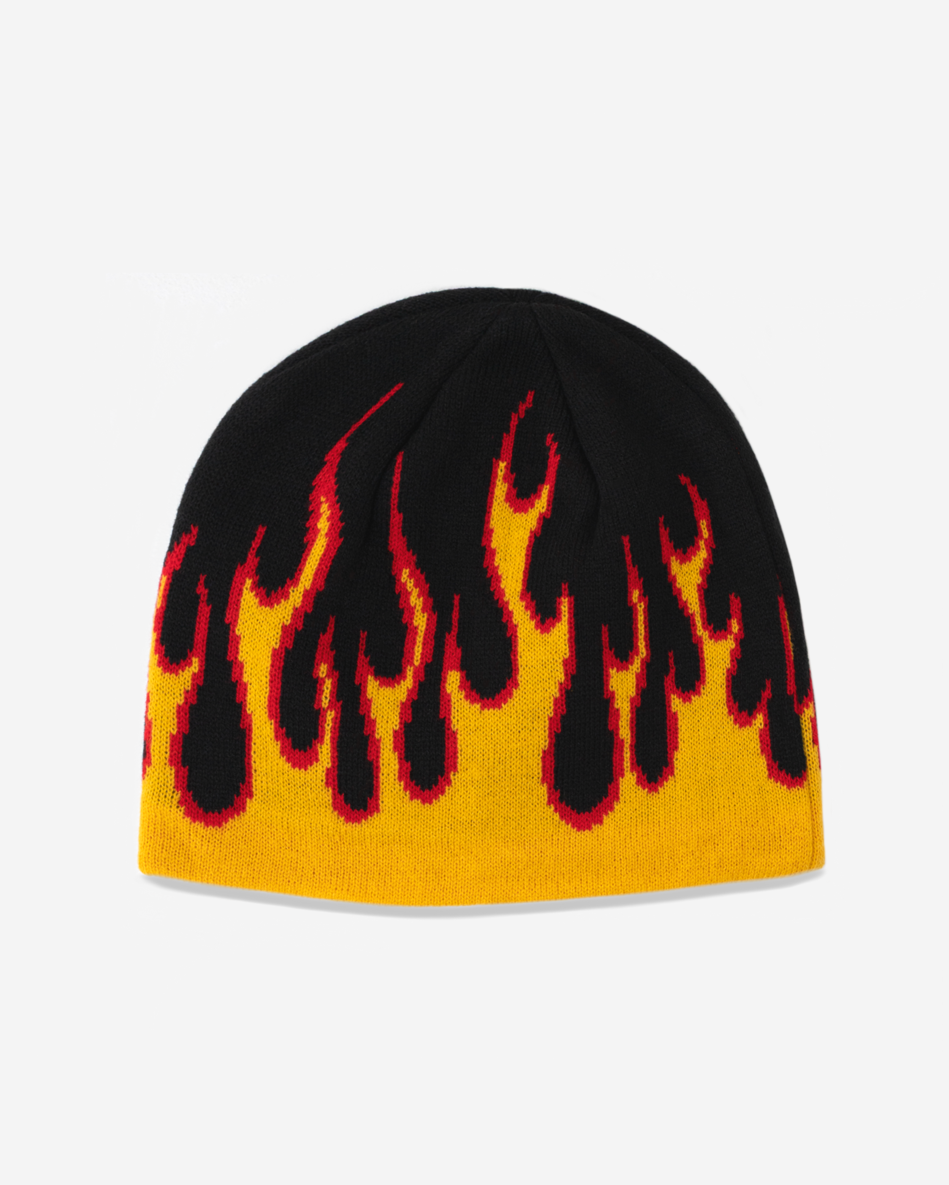 FLAME SKULLY (BLACK)