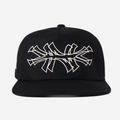NY 2D HAT (BLK/WHT/CRM)