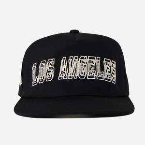LoS ANGELES 2D HAT (BLK/WHT/CRM)