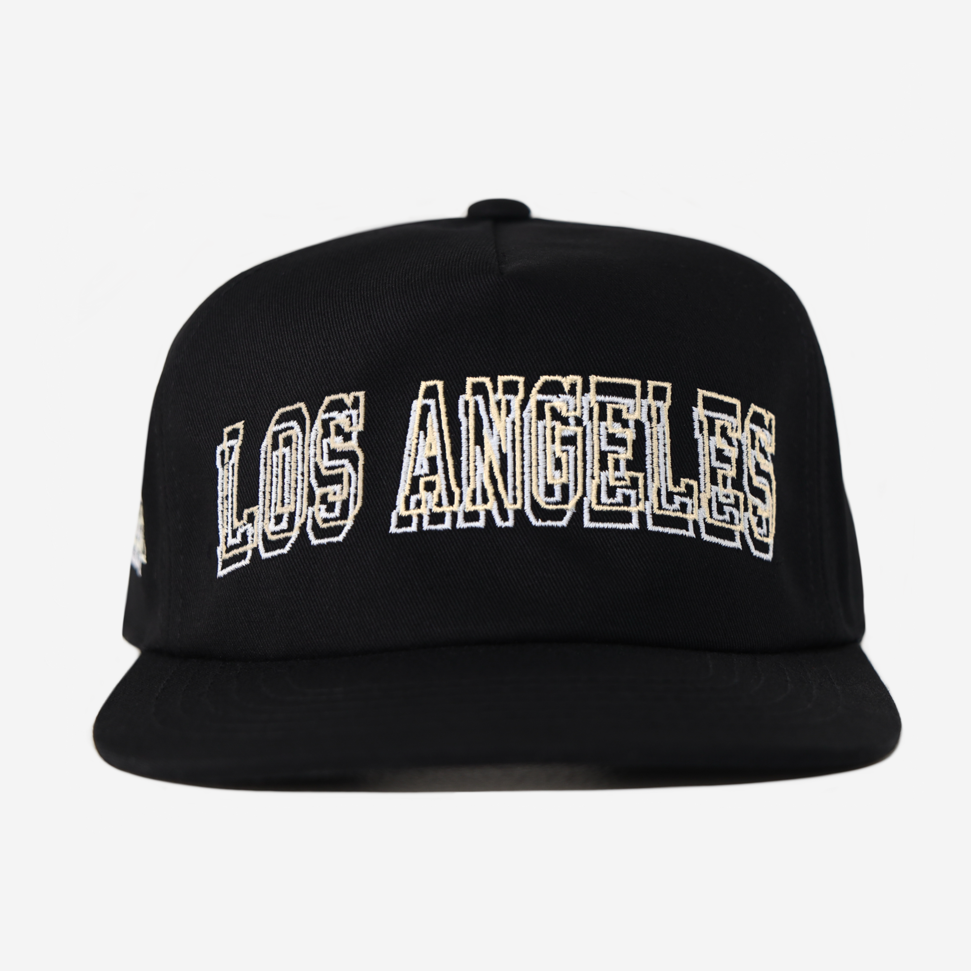 LoS ANGELES 2D HAT (BLK/WHT/CRM)