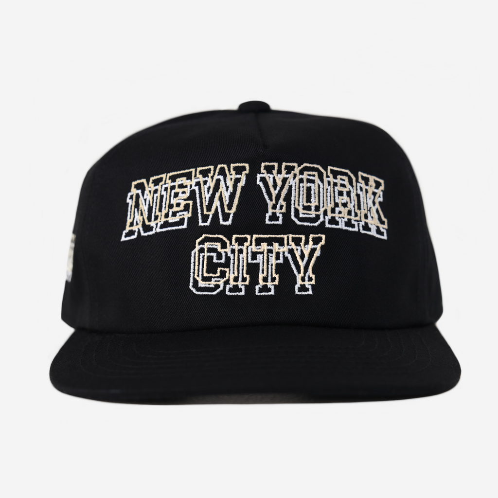 NEW YORK CITY 2D HAT (BLK/WHT/CRM)