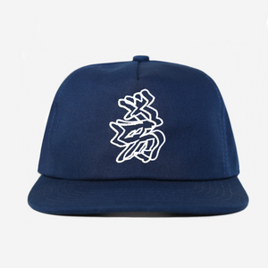 NY KANJI JAPAN 2D HAT (NAVY/WHT)