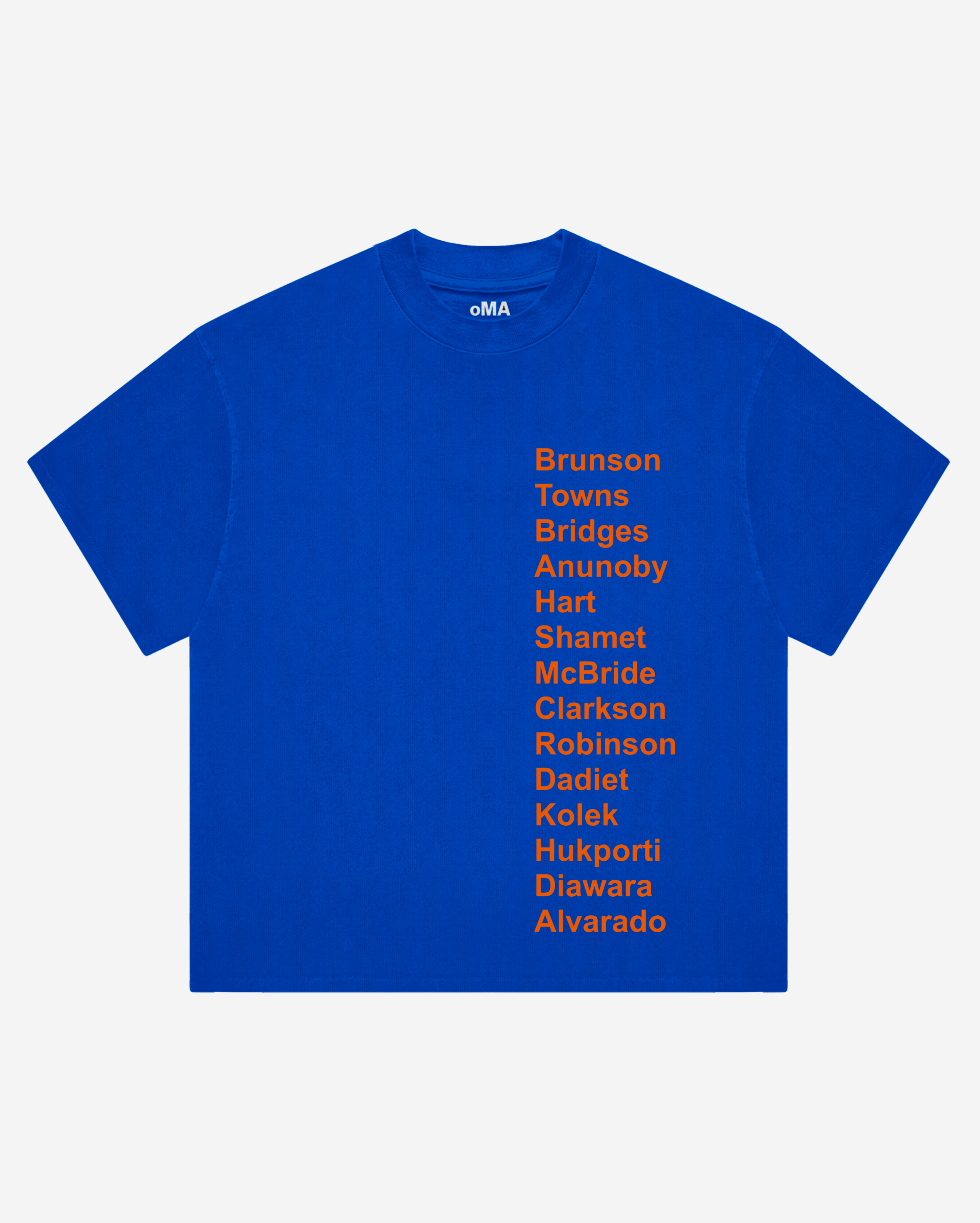 NYK TEAM T-SHIRT (BLUE)
