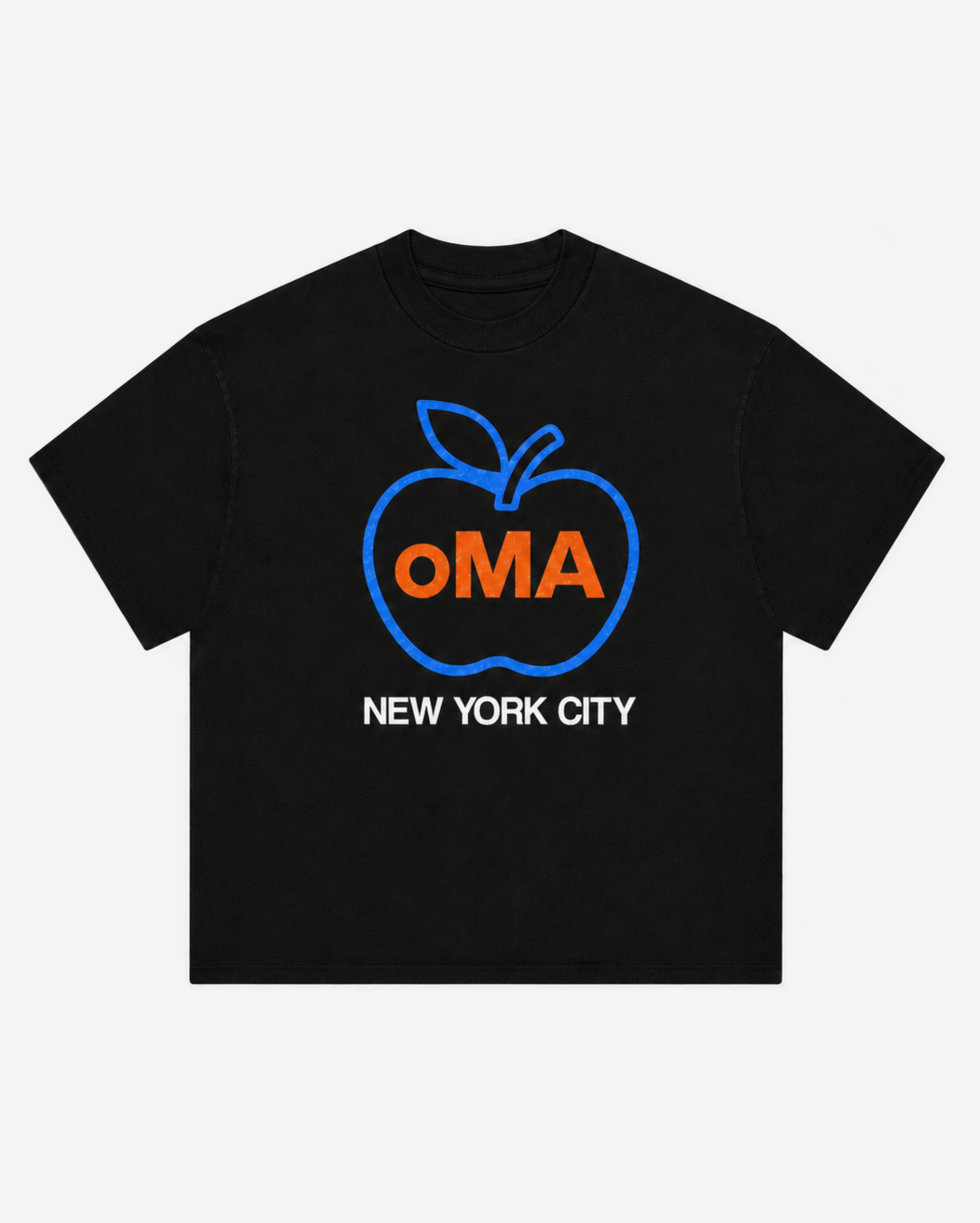 NYC BIG APPLE T-SHIRT (BLACK)