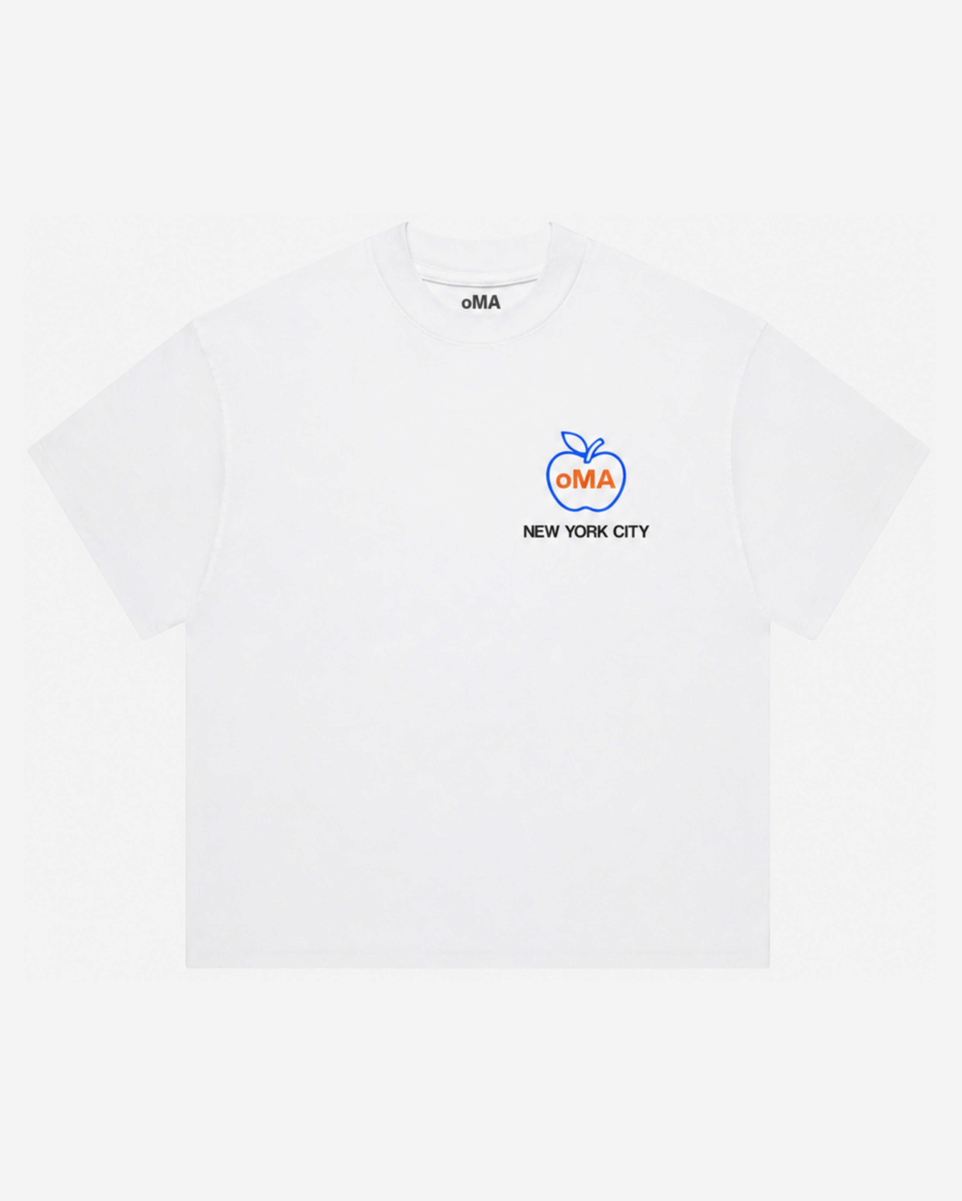 NYC BIG APPLE SHIRT (WHITE)
