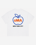 NYC BIG APPLE SHIRT (WHITE)