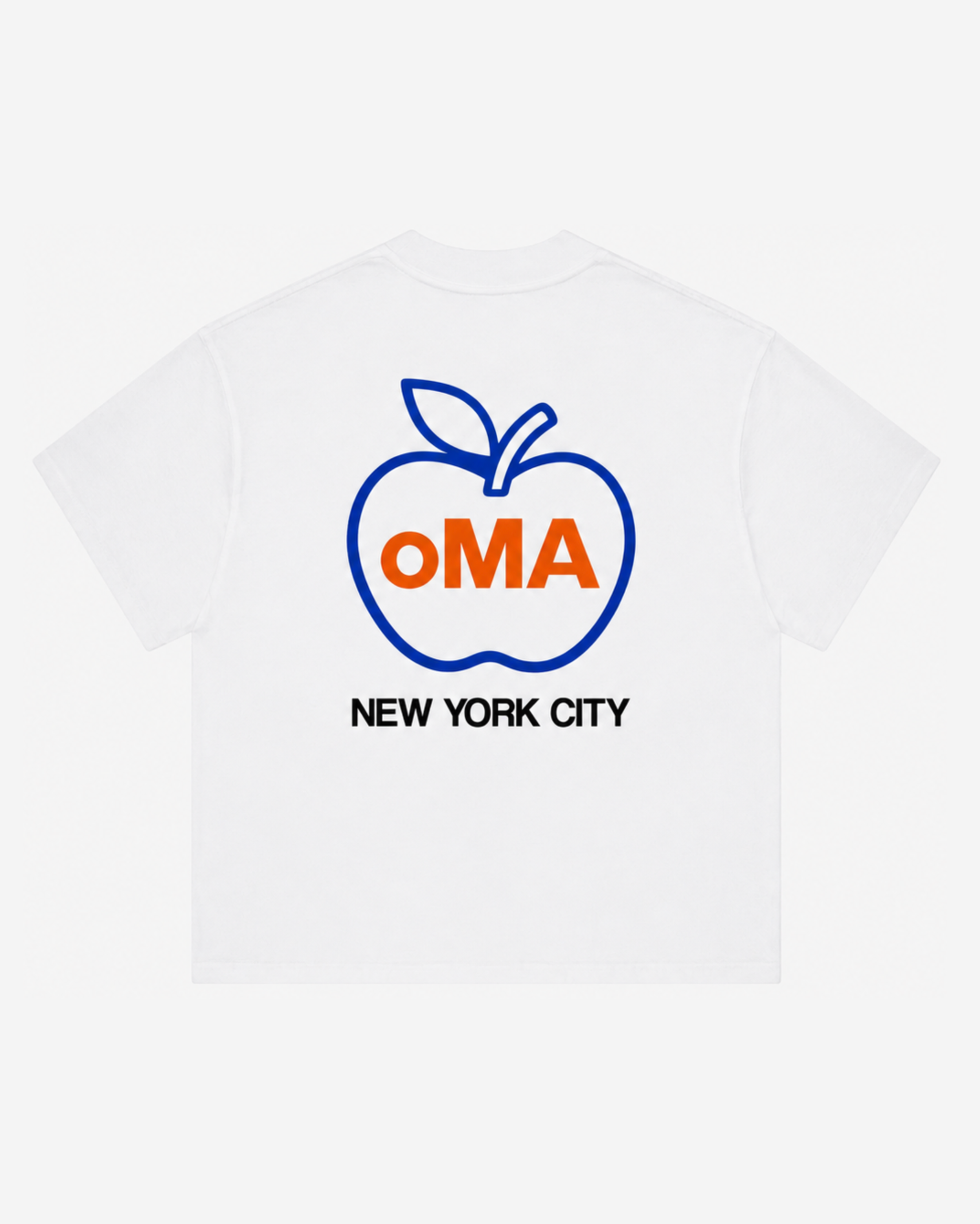NYC BIG APPLE SHIRT (WHITE)